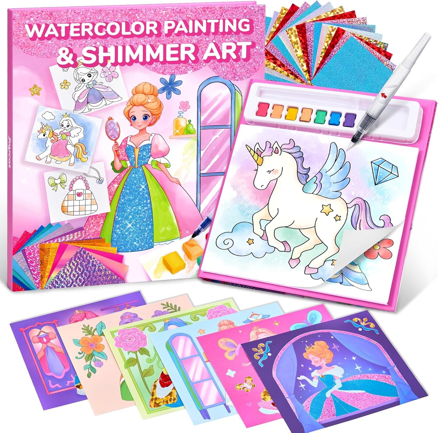 Paint with Water Coloring Books, Art &#x26; Craft Activity