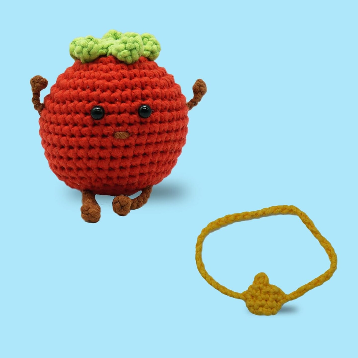 Crochet Kit for Beginners - Cute Tomato