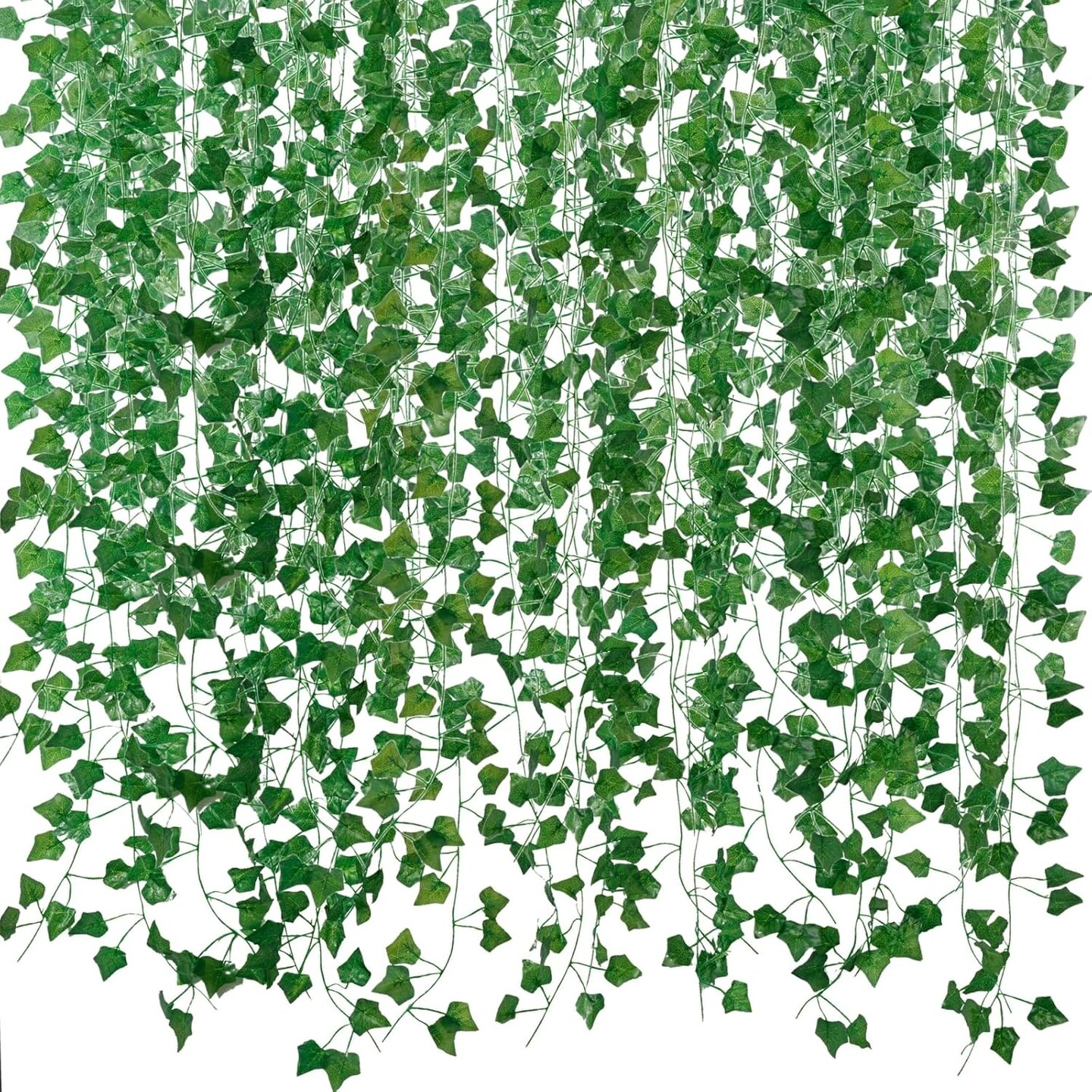 Fake Vines for Room Decor(24Pack168Ft) Aesthetic Artificial Plant Ivy Leaves