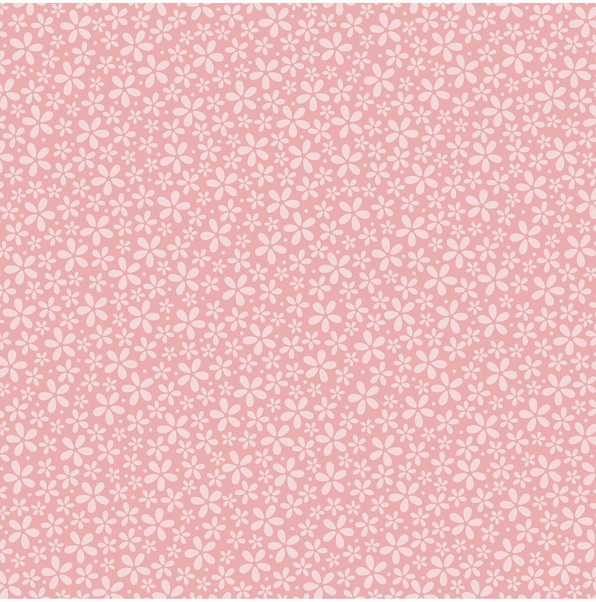 Core&#x27;dinations Core Basics Patterned Cardstock 12&#x22;X12&#x22;-Coral Flower
