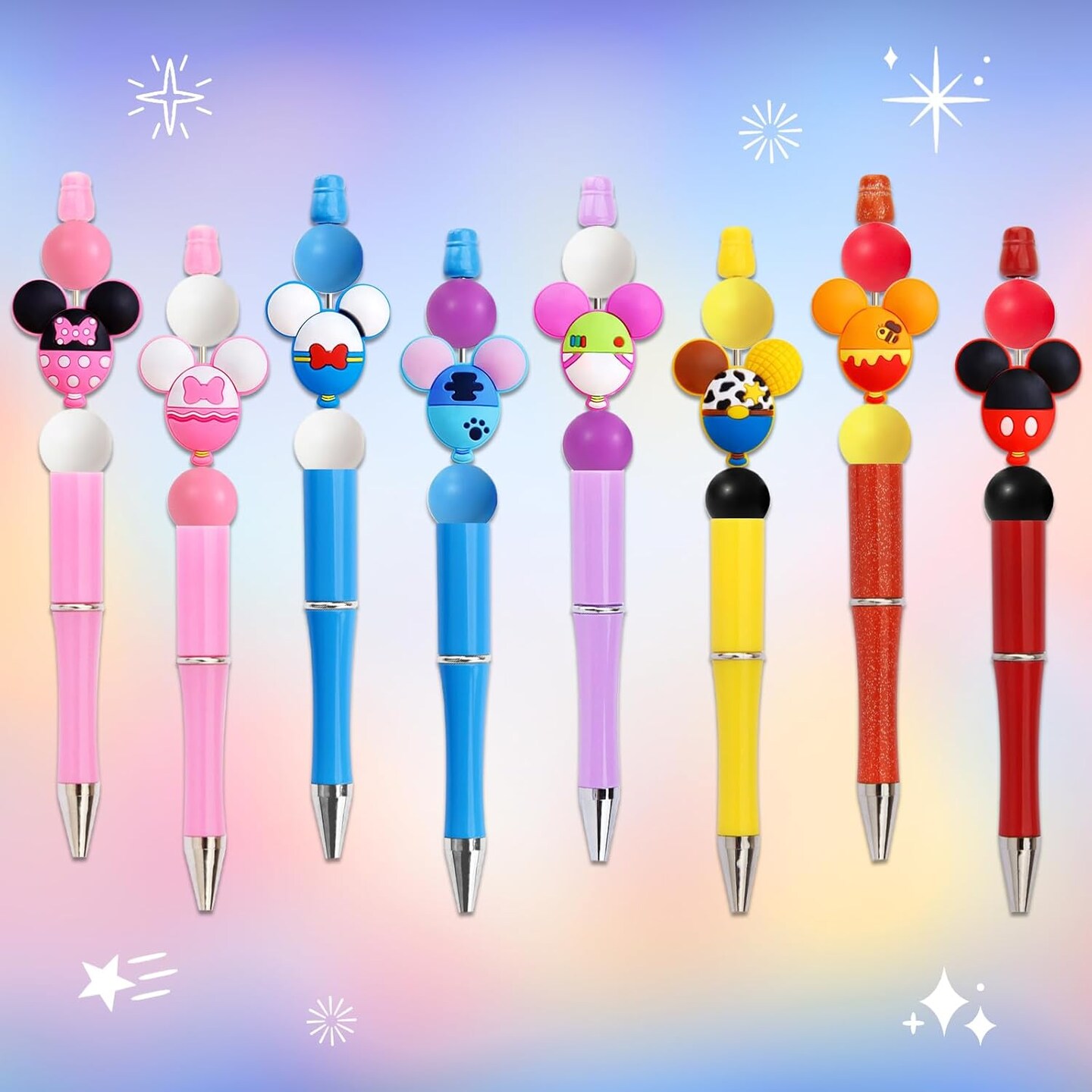 8Pieces Beadable Pens Kit