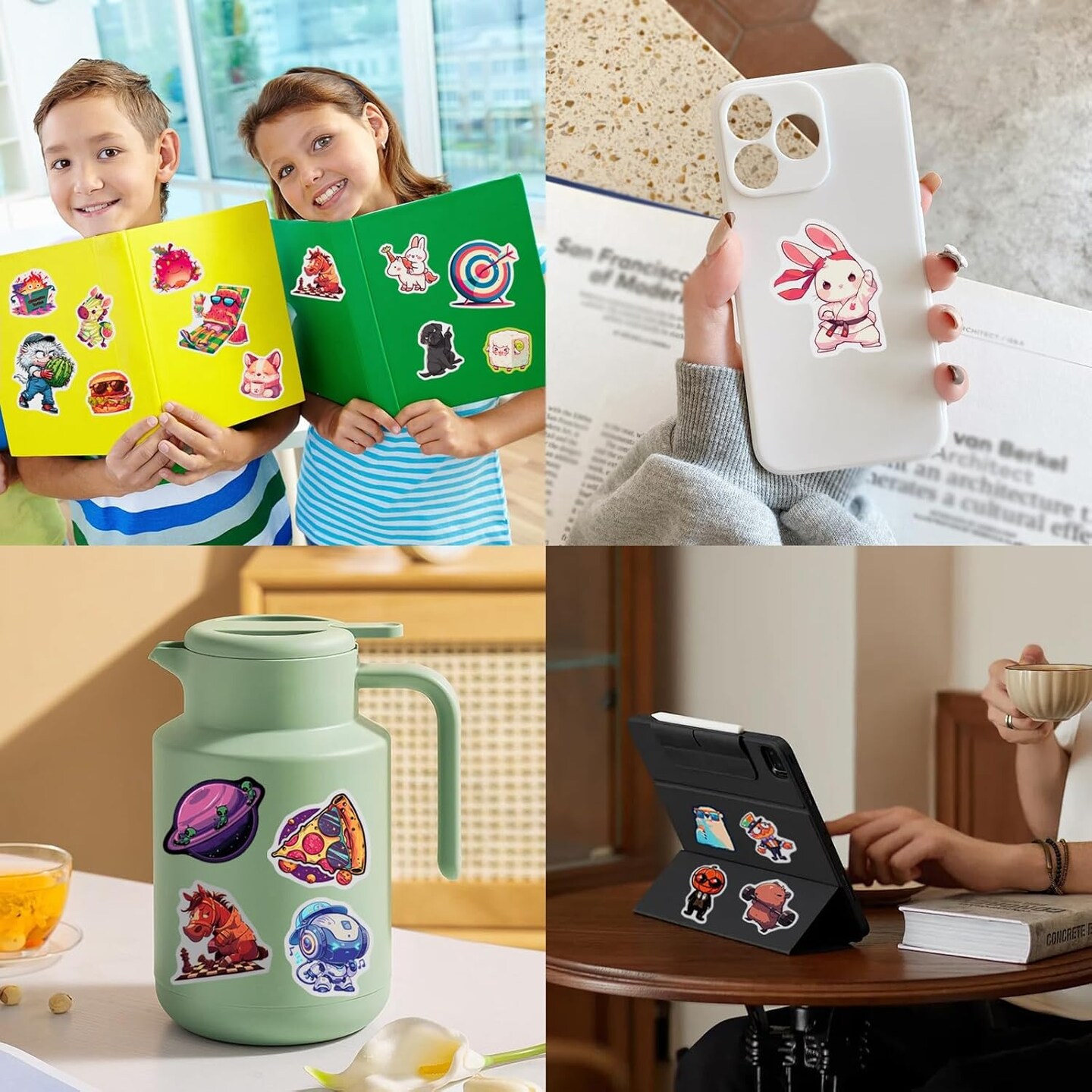 400Pcs Cute Water Bottle Stickers for Kids, Teens