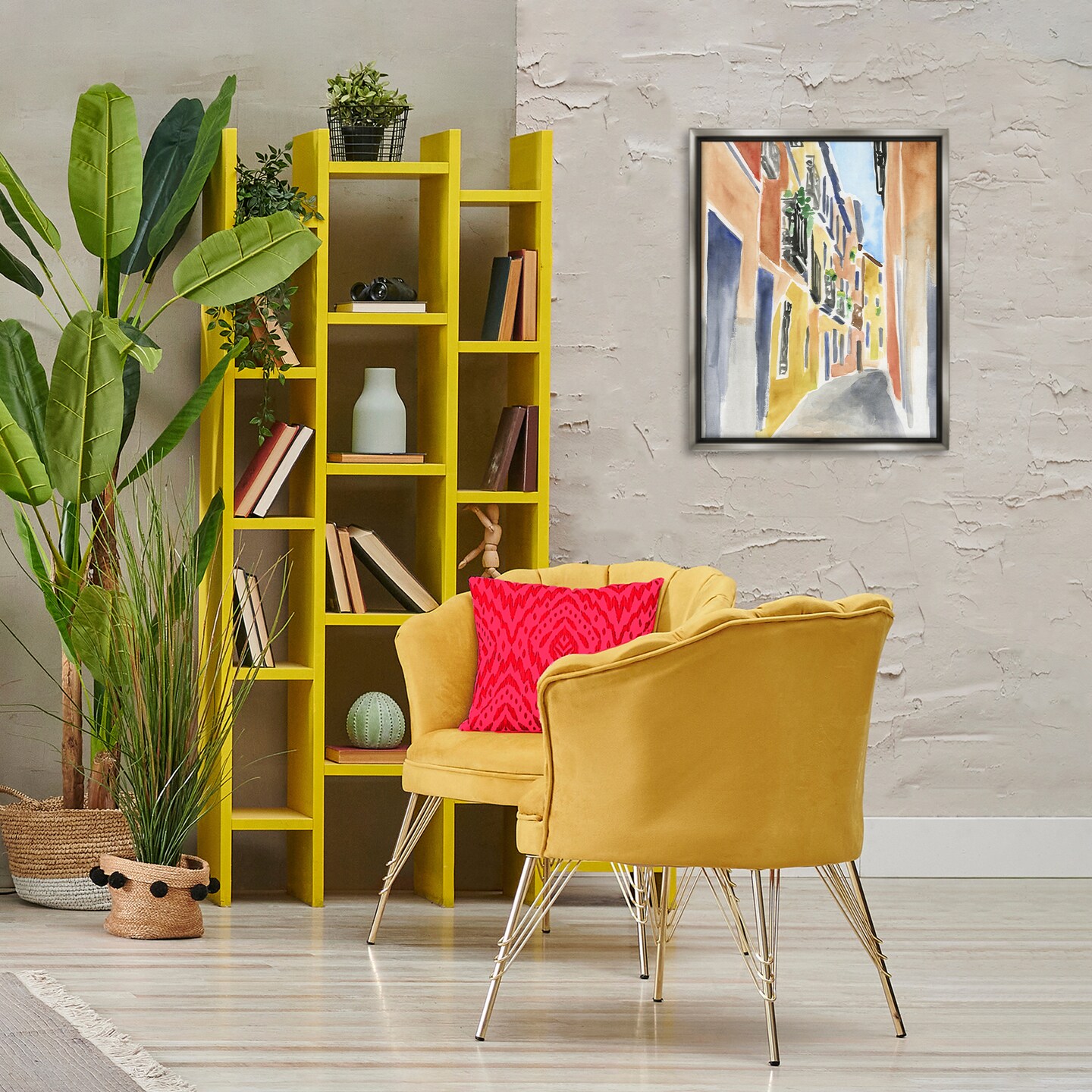 Stupell Industries Madrid City Architecture Floating Frame By June Erica Vess