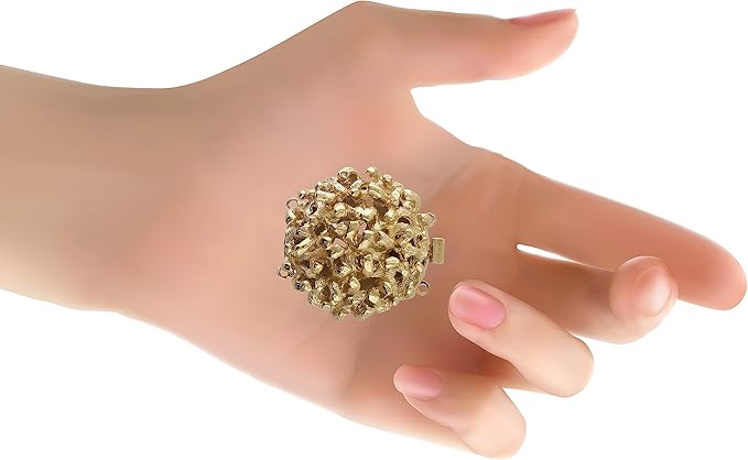 The Beadsmith Push Pull Slide Clasp – Elegant Elements – Strand Designs – Component to Finish or Connect Bracelets, Necklaces and DIY Handmade Jewelry