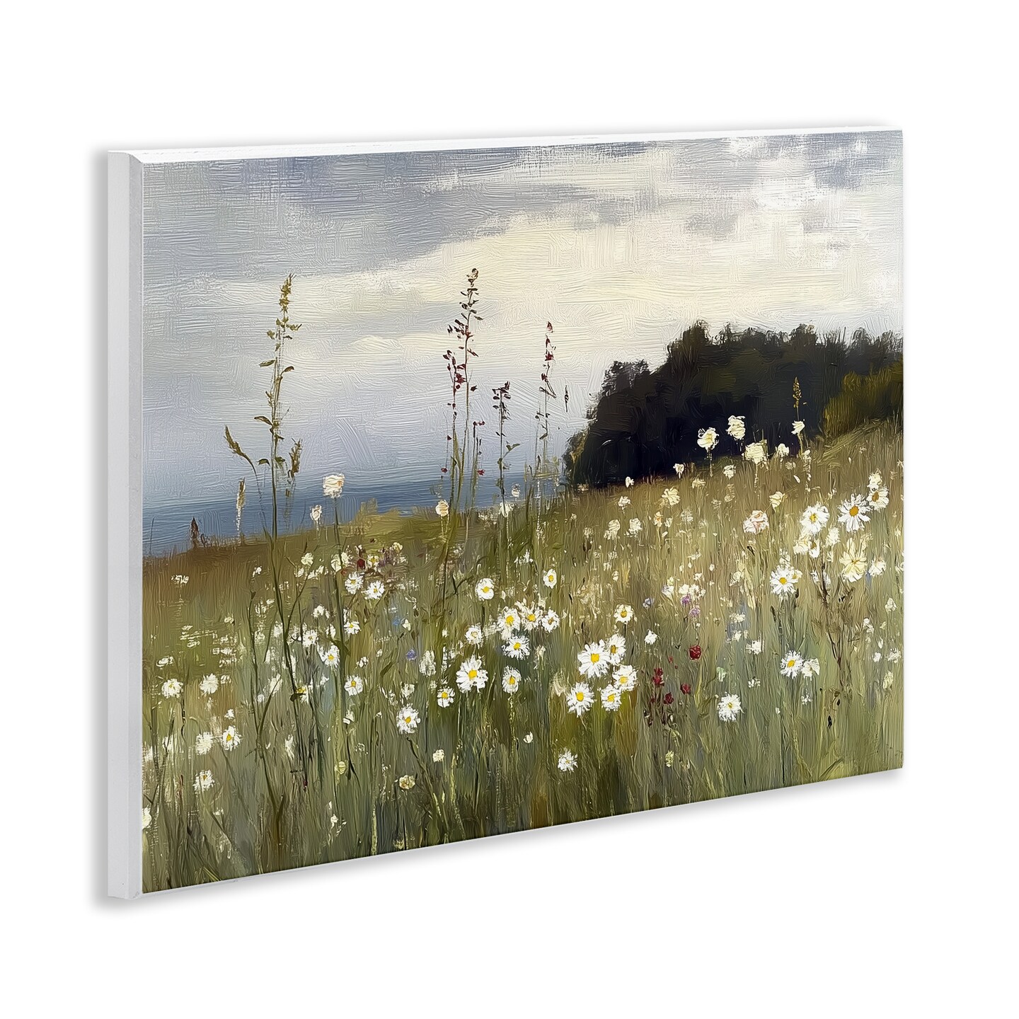 Stupell Industries Seaside Daisy Meadow Wall Plaque By Annabelle Hall