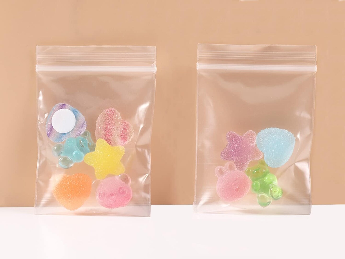 3D Clear Resin Stickers