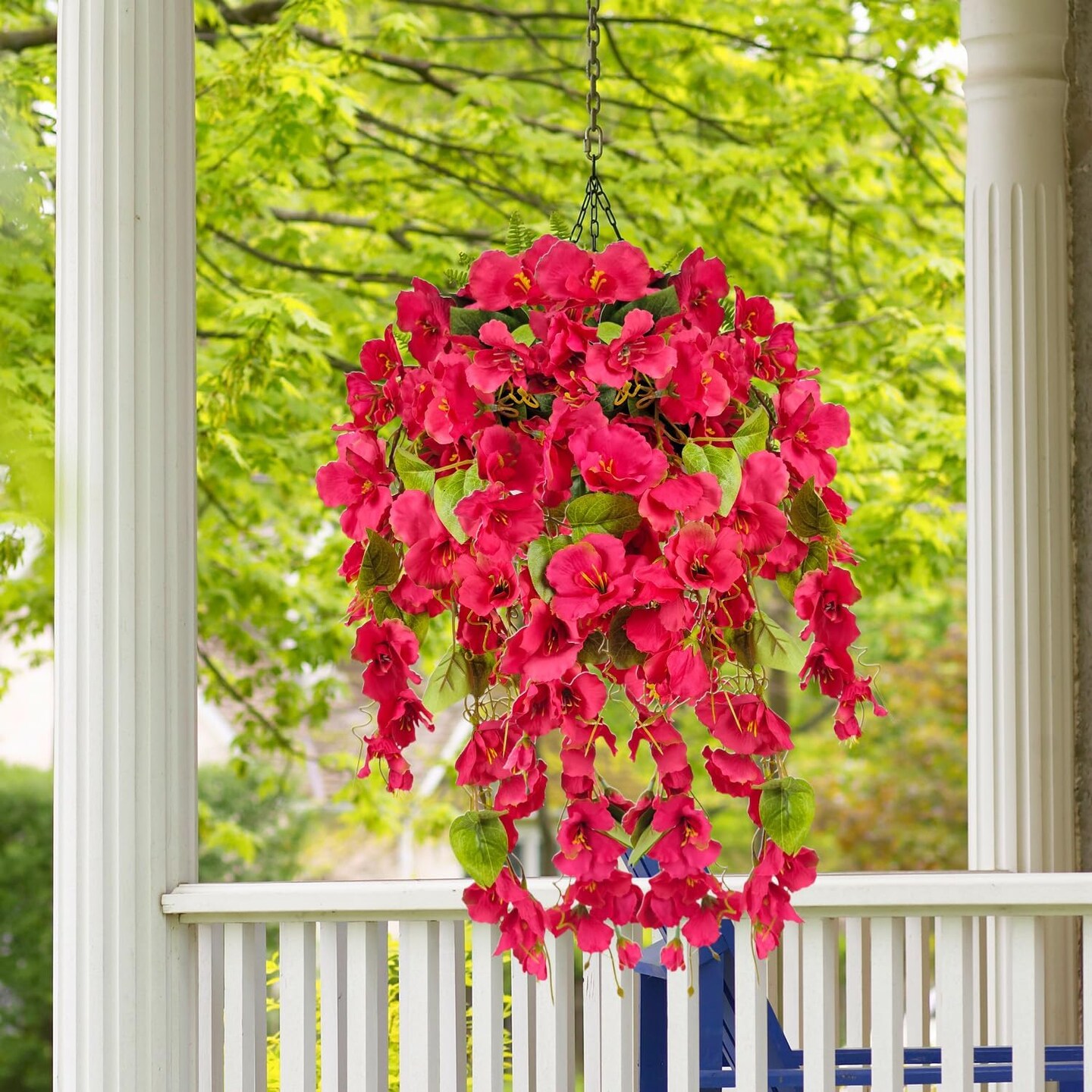 Artificial Fake Hanging Flowers Plants for Outdoor