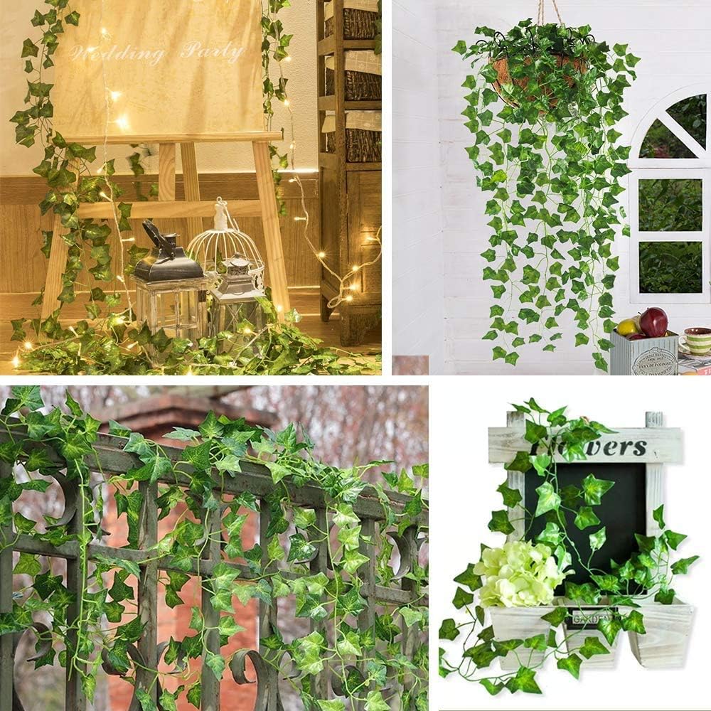14 Pack 98Ft Artificial Ivy Garland,Ivy Garland Fake Vines UV