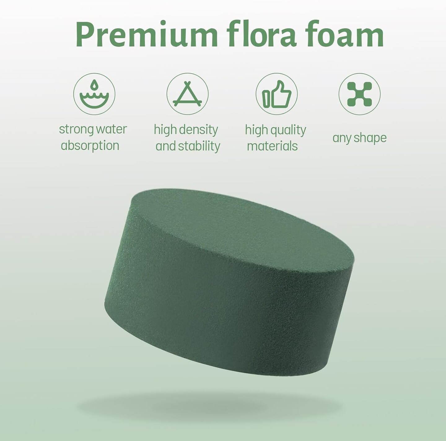 8 Pcs Round Floral Foam