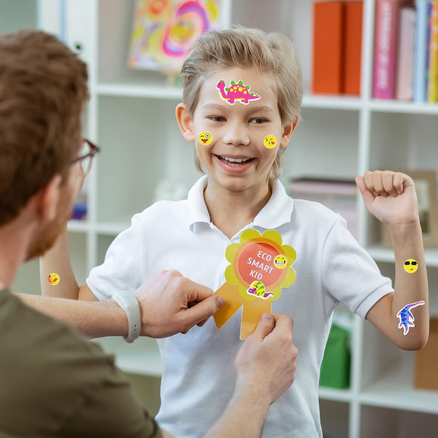 24 Sheets(500+) 3D Puffy Stickers for Toddlers Kids