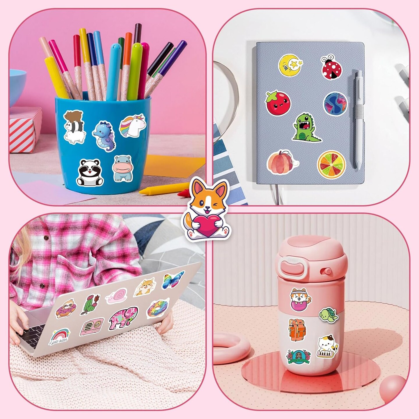 200PCS Water Bottle Stickers for Kids