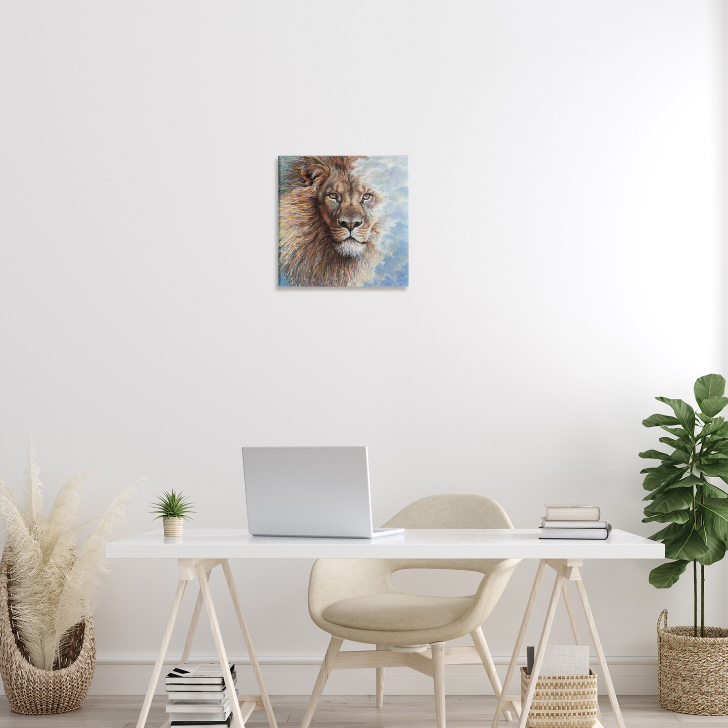Stupell Industries Lion of Judah Portrait Canvas By Linda Sperruzzi