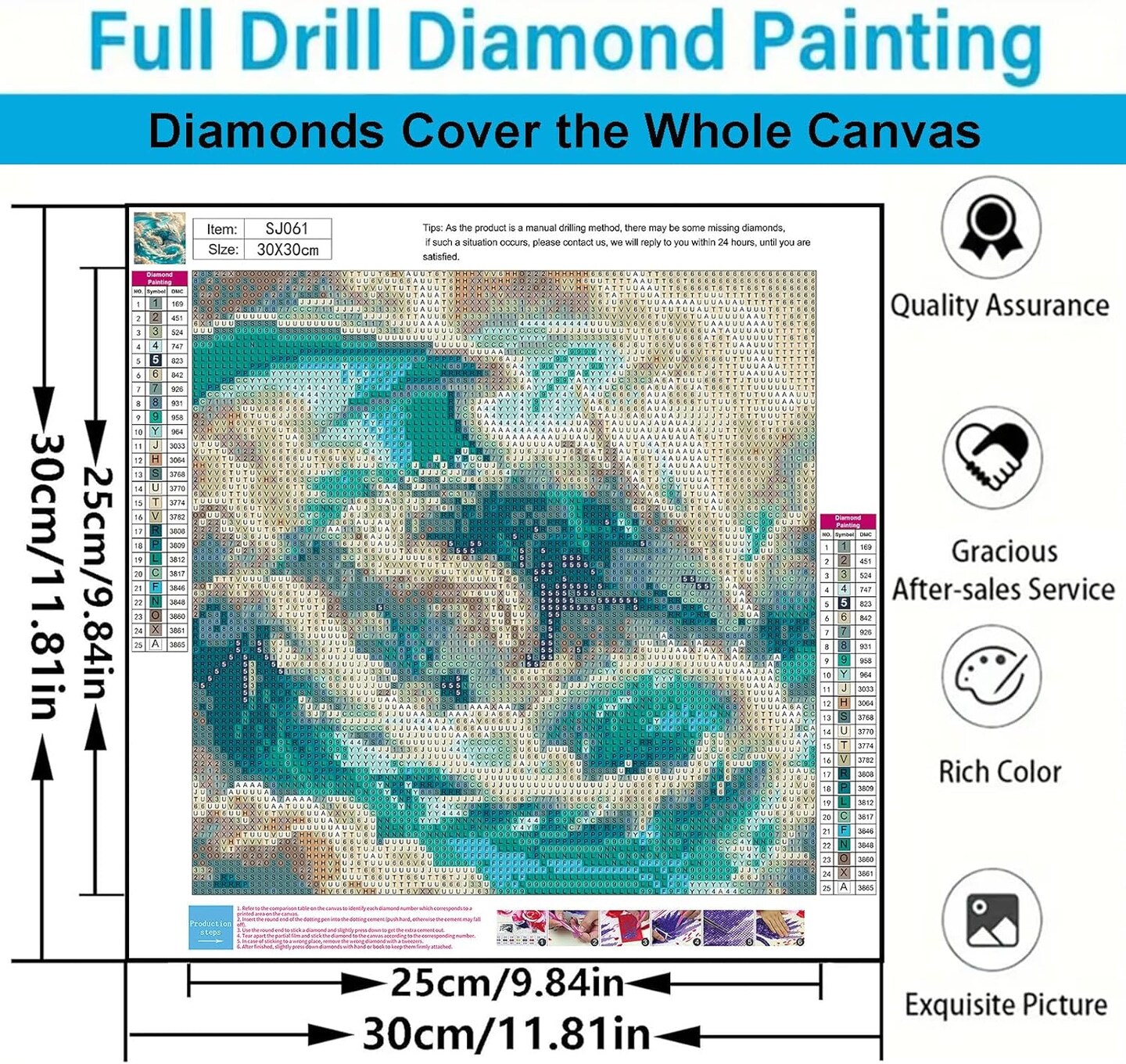 Dragon Diamond Painting Kit for Adults – 5D DIY Full Round Drill Sleeping Cloud Dragon Gem Art, Beginner-Friendly Diamond Painting, Home Wall Decor, 11.8×11.8 Inch