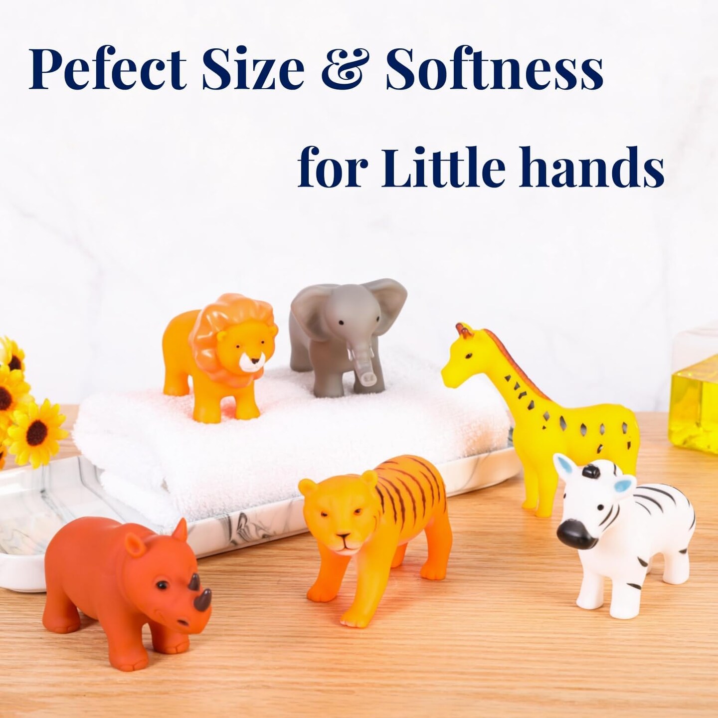 Bath Toys No Hole, for Infants 6-12&#x26; Toddlers 1-3