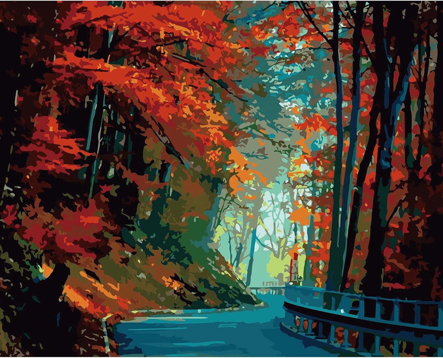 Forest Path Paint by Numbers for Adults Beginner (16x20 Inch.) | Michaels