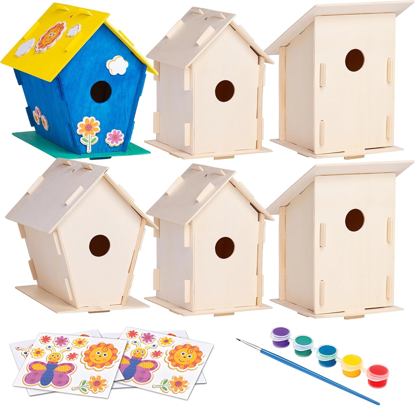 2 Pack Birdhouse Kits for Kids
