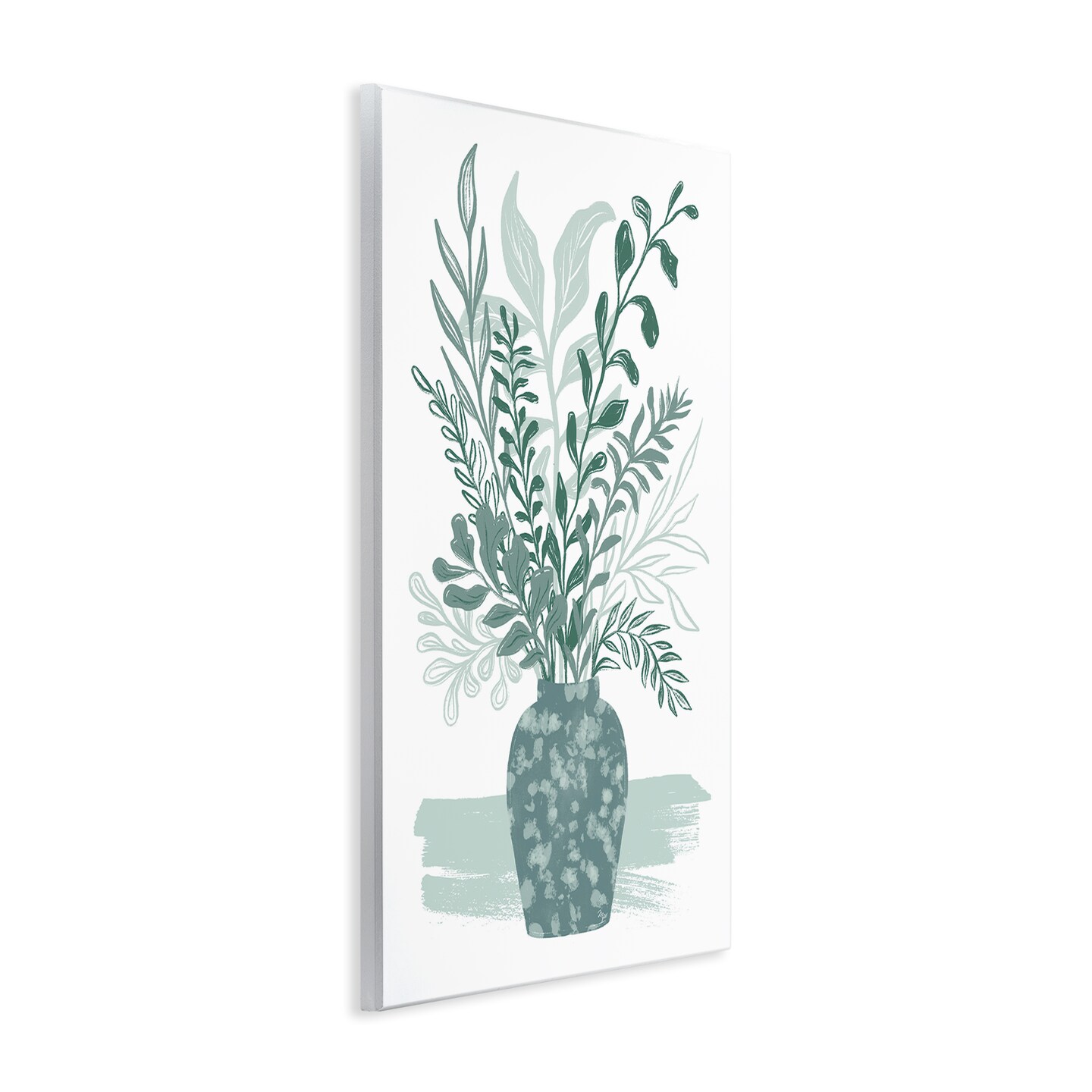 Stupell Industries Green Kitchen Planter Wall Plaque By Martina Pavlova