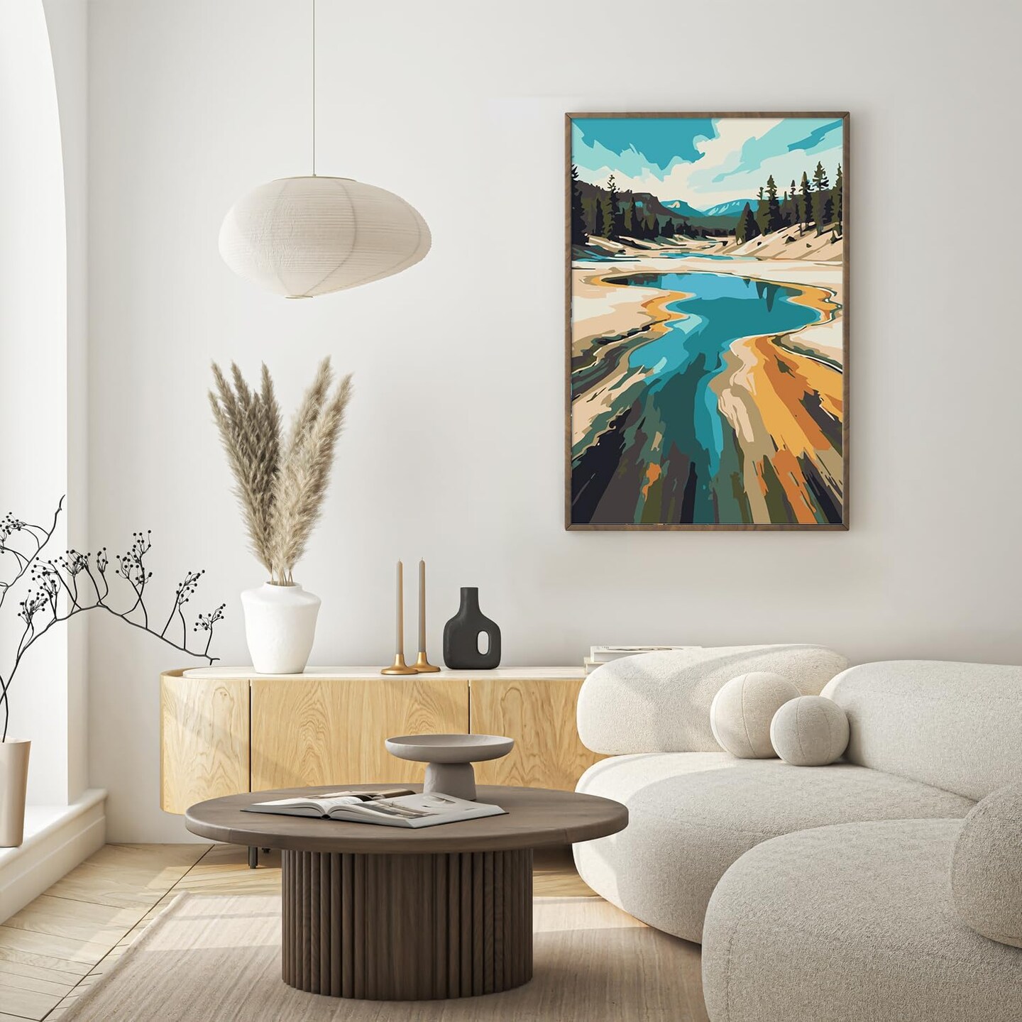 National Park Paint by Numbers Kit -8x12 Inch