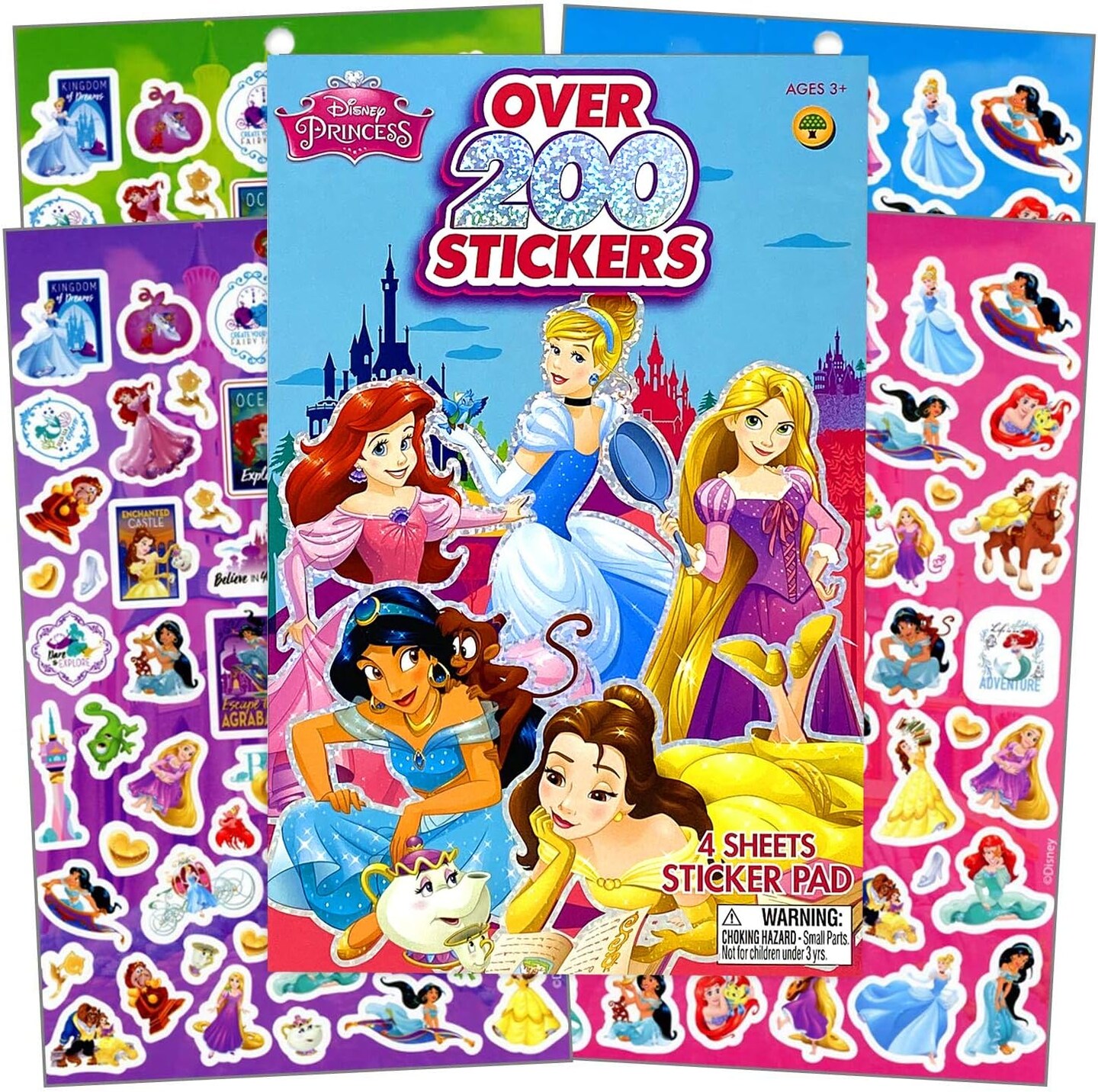 Princess Series Sticker Book Over 200+