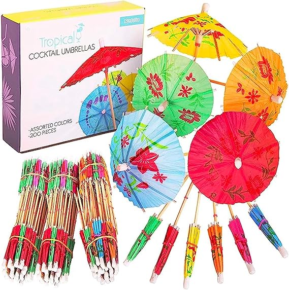 200-Pack Drink Umbrellas