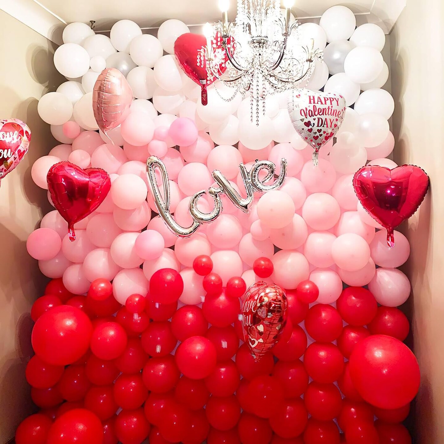 Red Balloons 50 pcs 5 Inch Small Mini Matte Red Latex Balloons