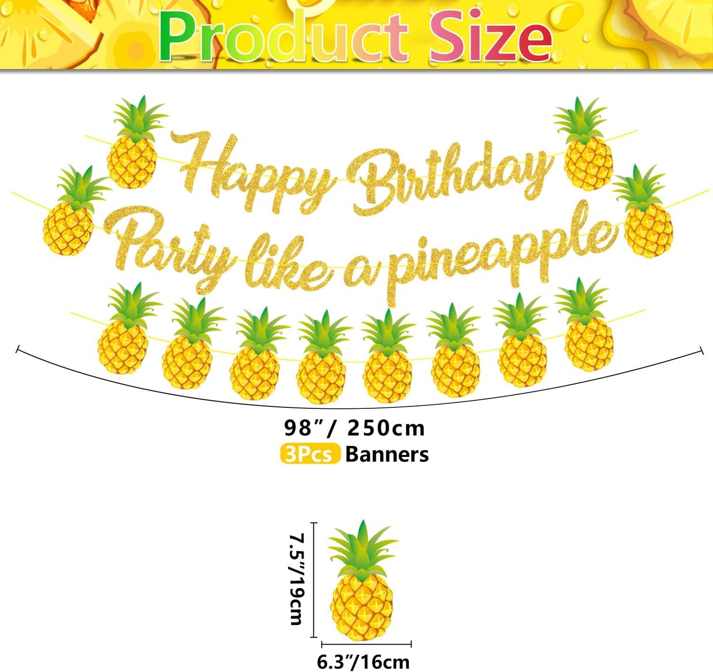 Party Like A Pineapple Banner