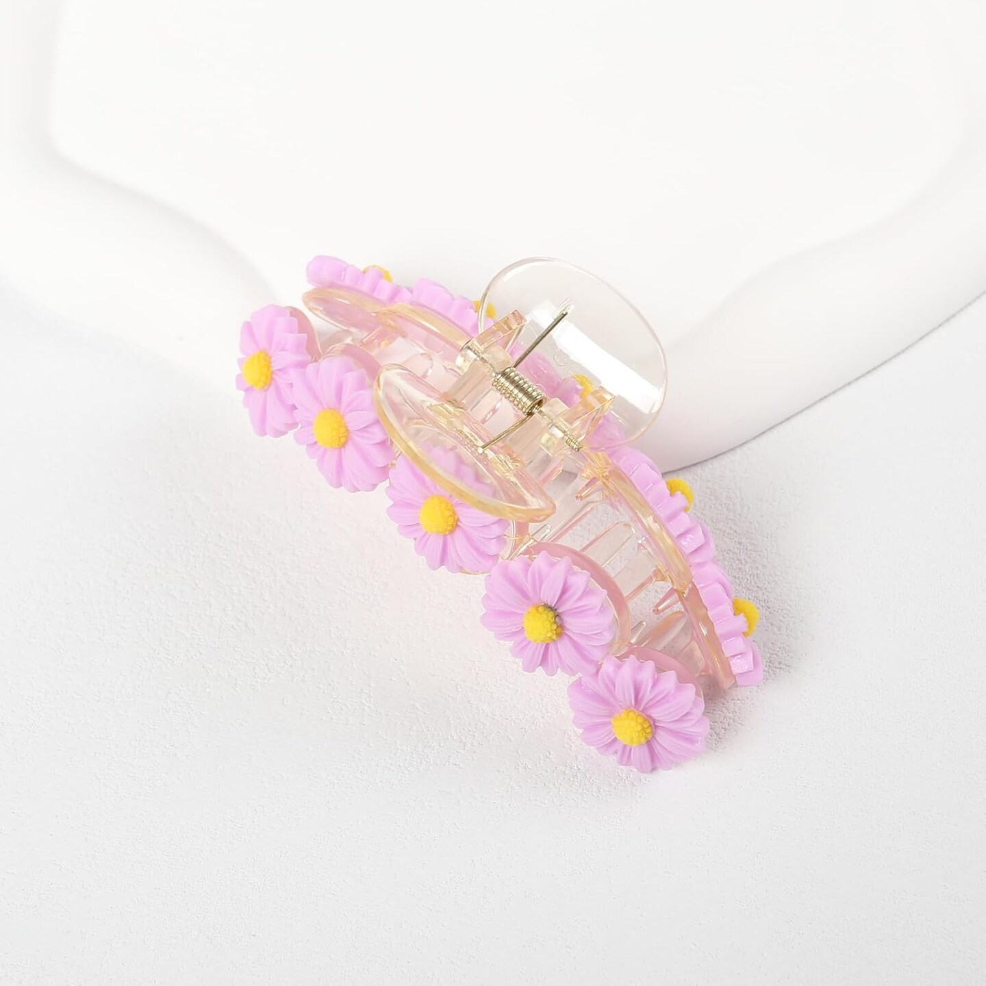 2 Psc Cute sunflower Flower Hair Claw Clips Hair Accessories