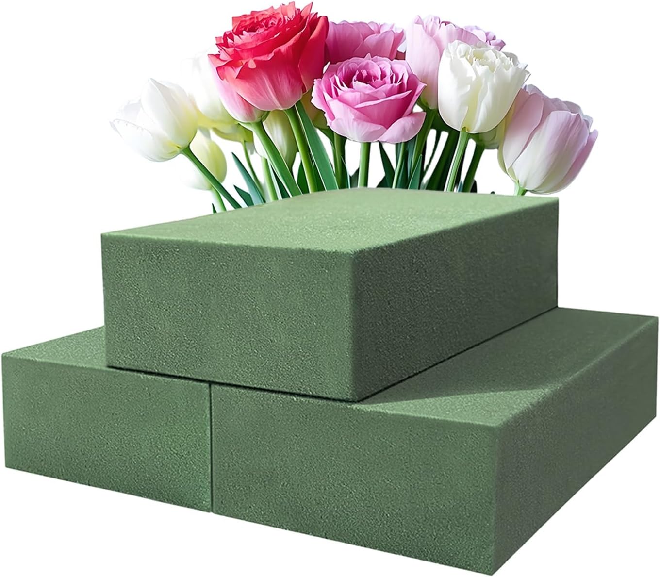5.5" x 3.1" x 1.7" Flower Foam for Flower Arrangements Supplies