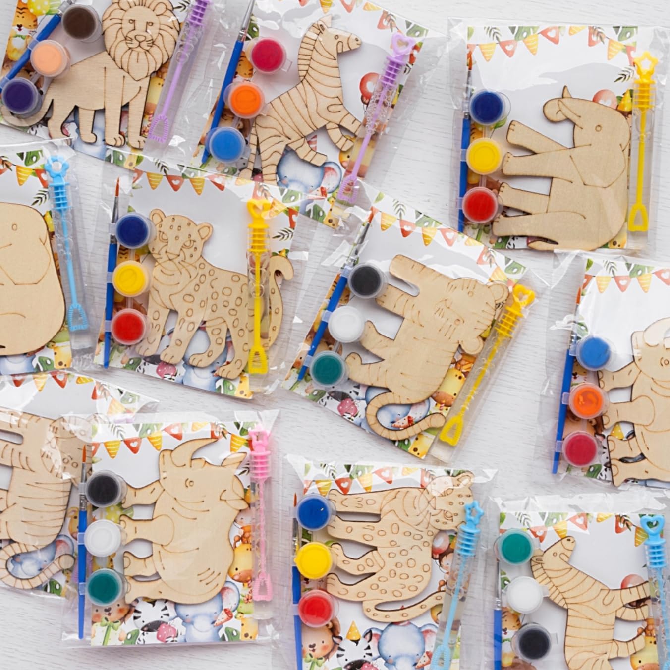 Safari Jungle Wooden Painting Kit For Kids Michaels