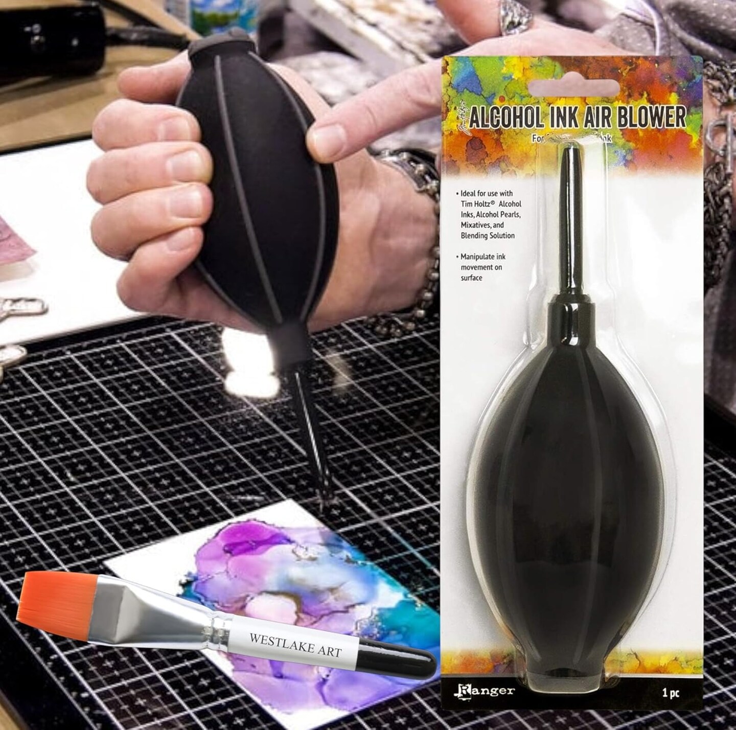 Alcohol Ink Blower