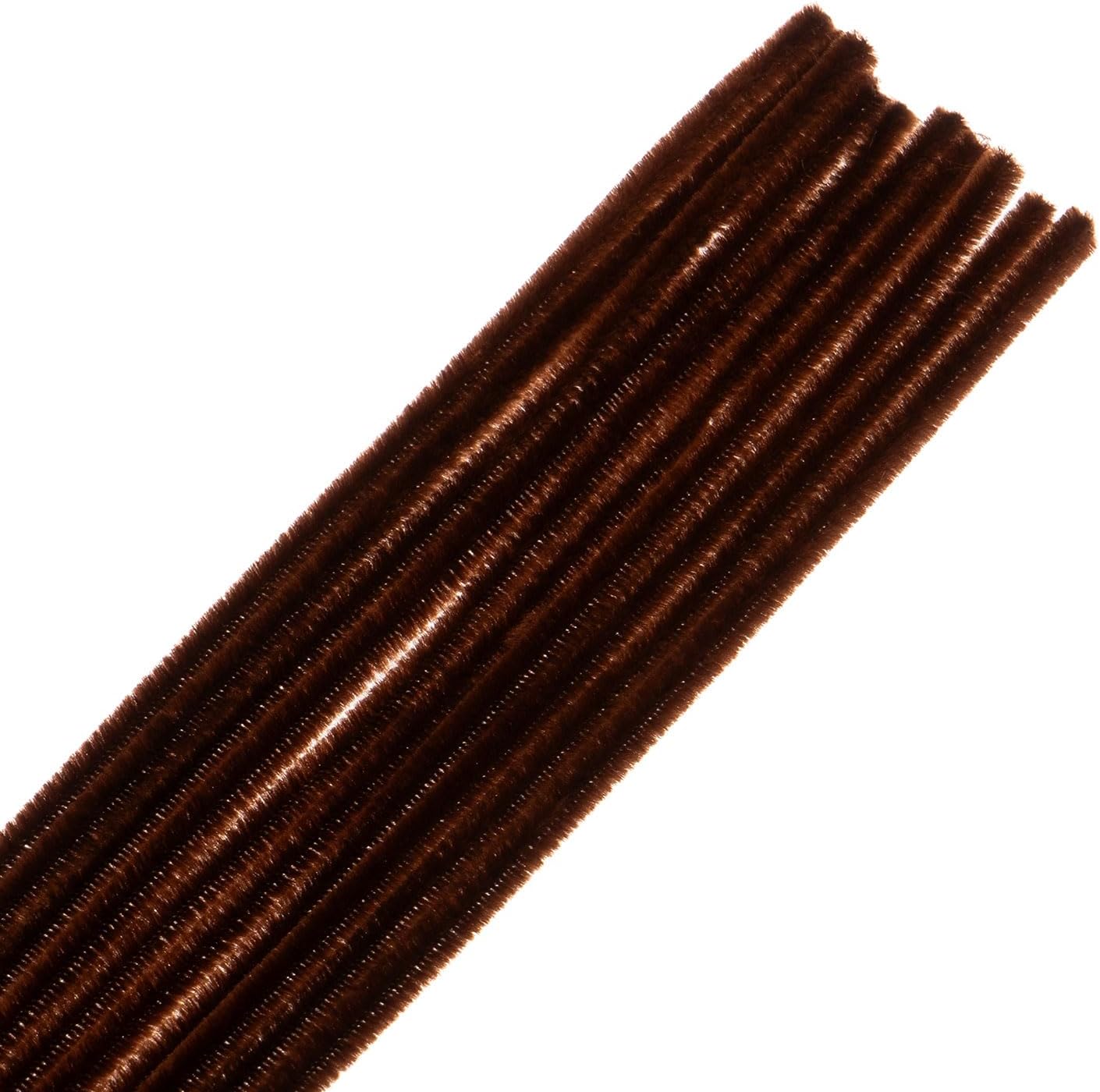 John Bead 12in x 6mm Chenille Pipe Cleaners, 100pcs