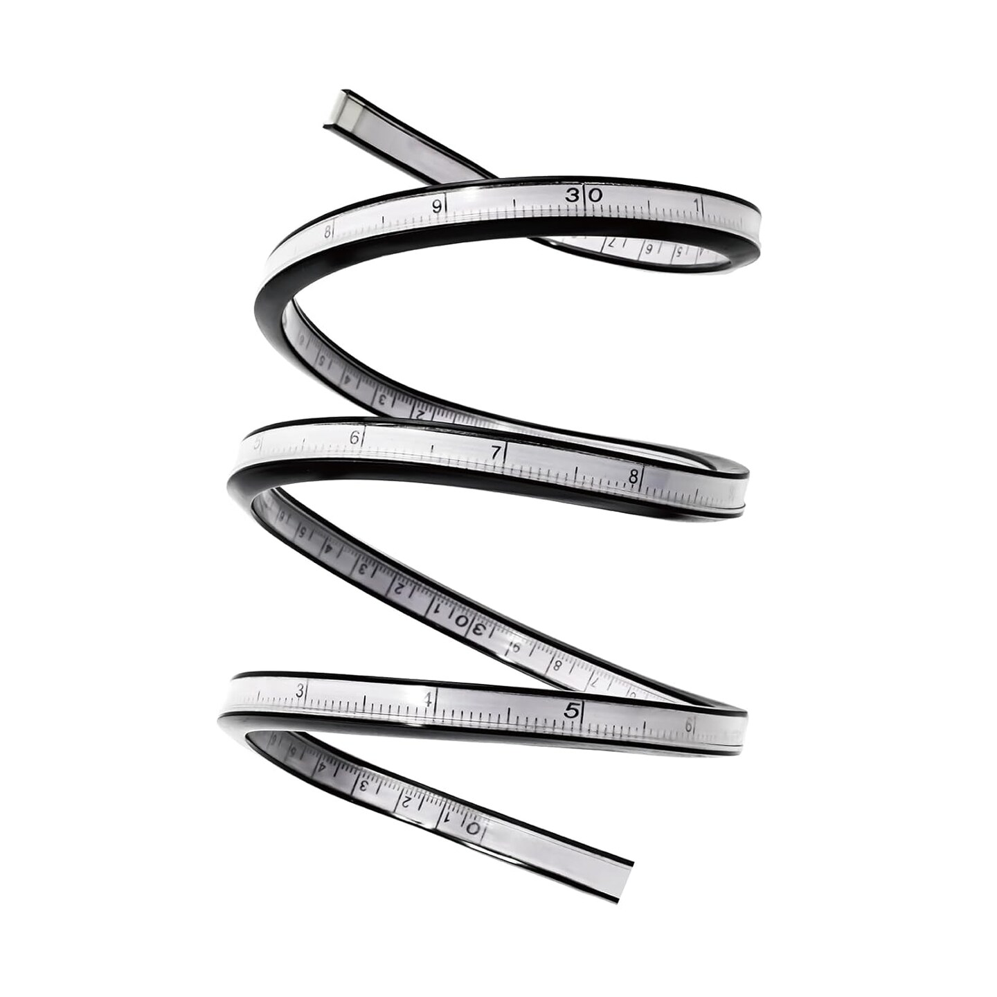 Kearing® Flexible Curve Ruler, Bendable Rulers for Dressmaking, Fasion Design & Engineering Drawing, Assorted Sizes
