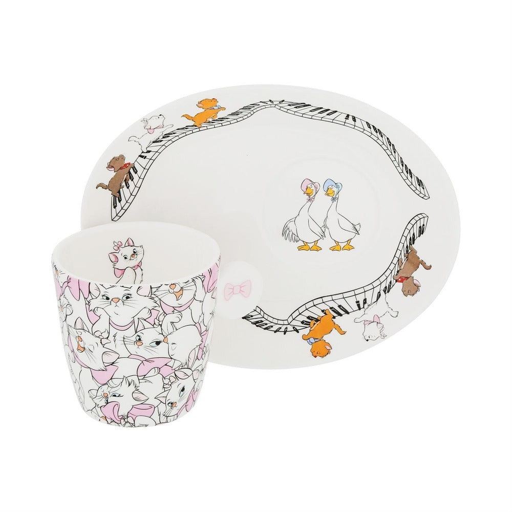 Disney English Ladies: Aristocats Decorative Cup &#x26; Saucer
