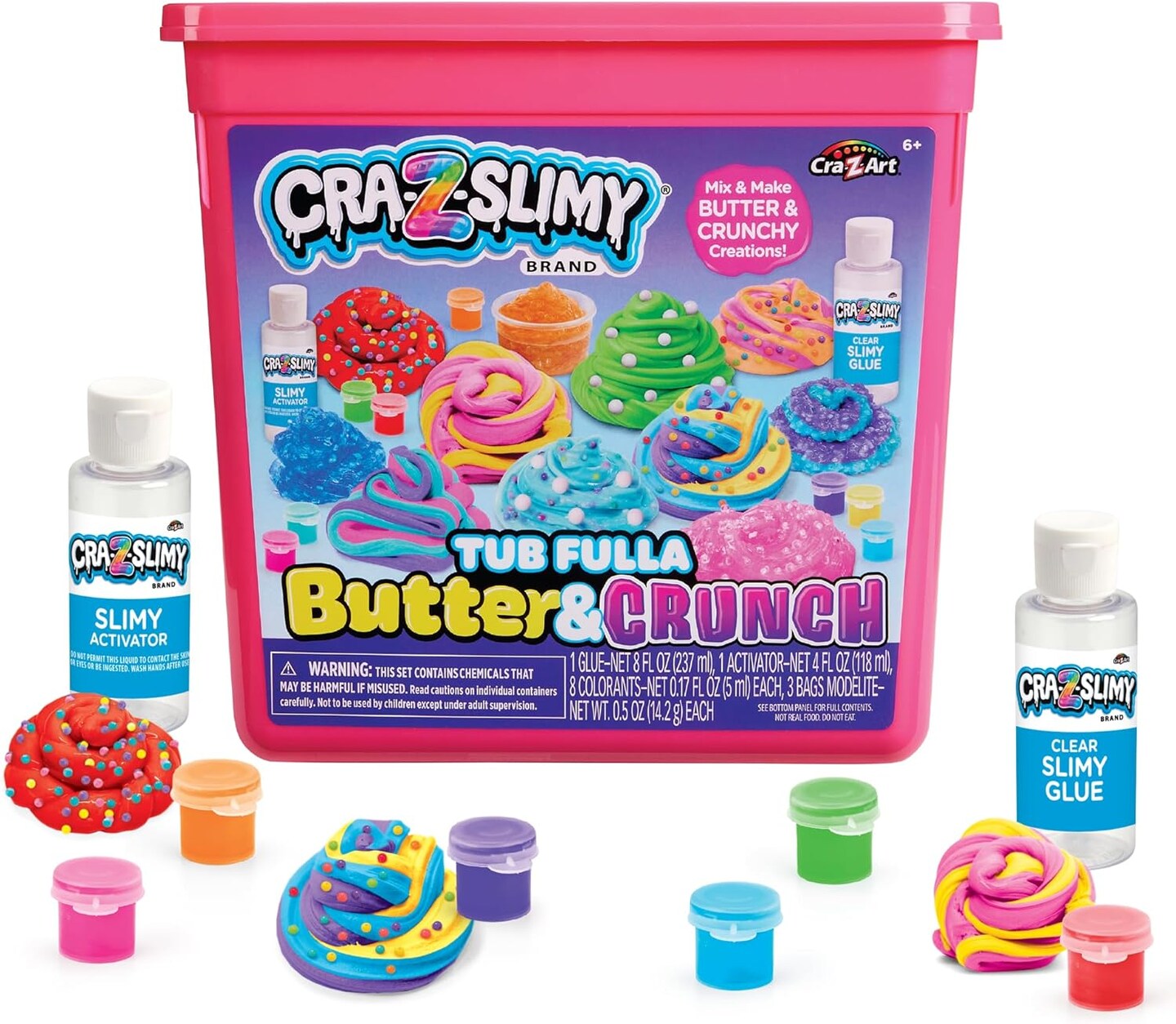 Tub Fulla Butter &#x26; Crunch DIY Slime Kit