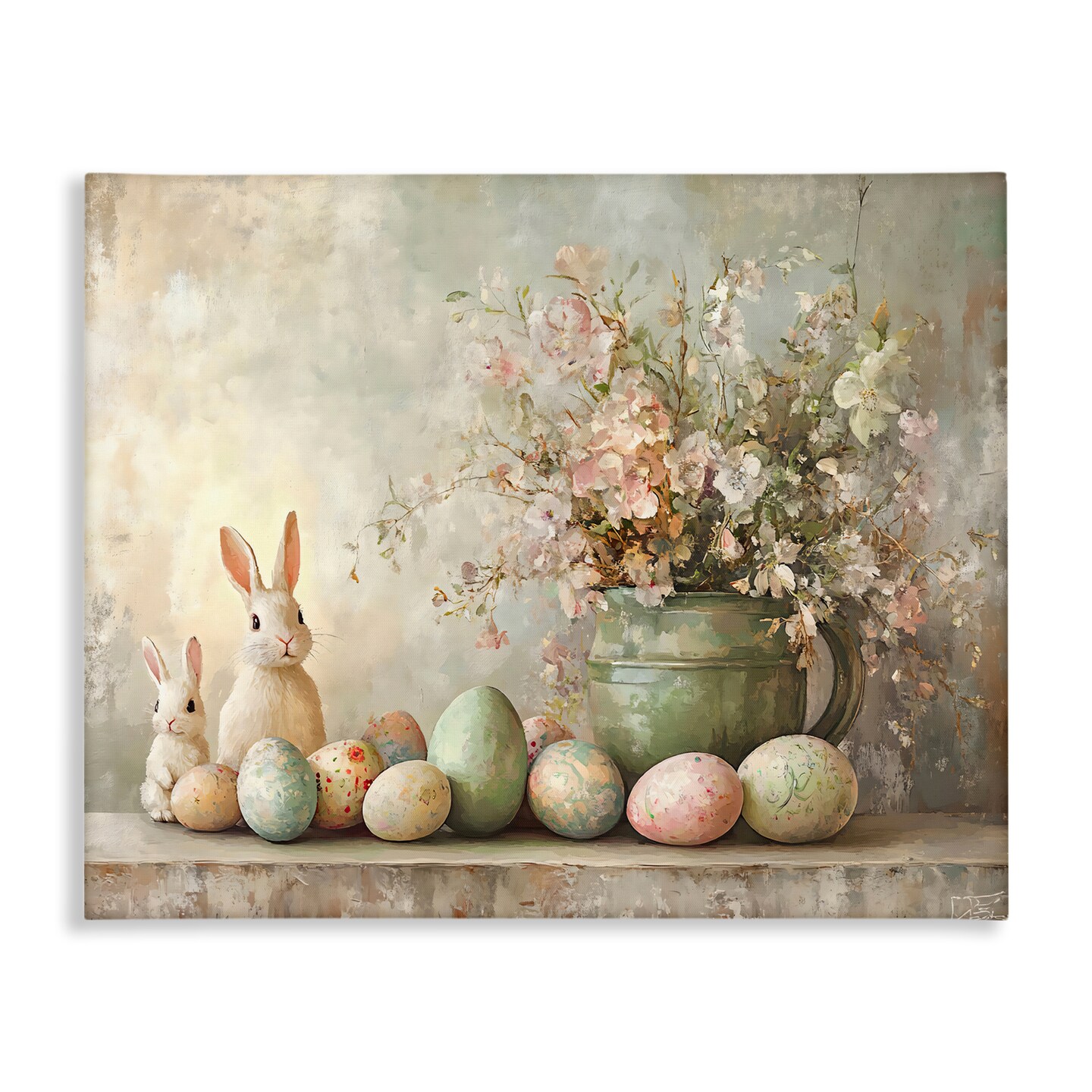 Stupell Industries Pastel Easter Still Life Canvas By Franklyn Gregory