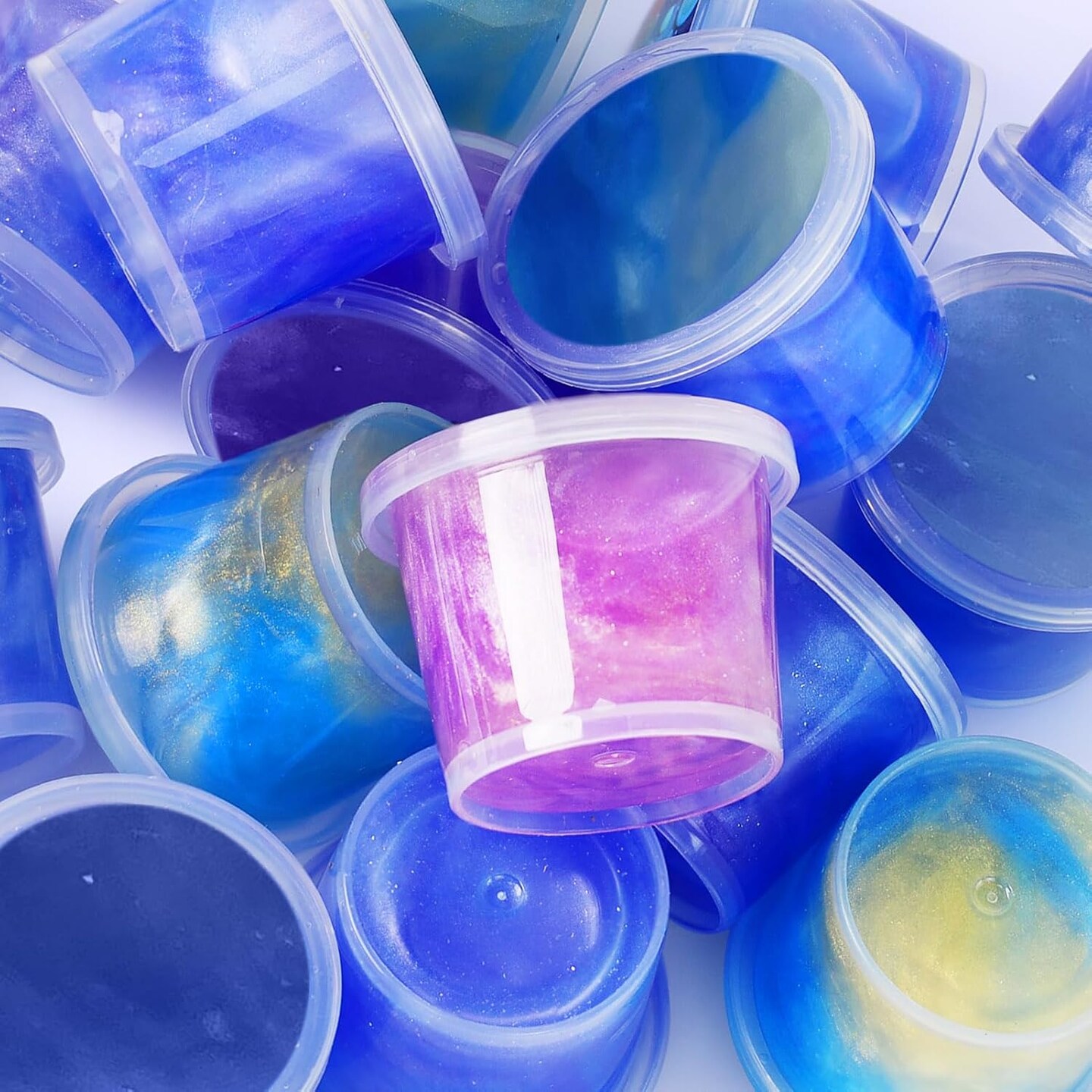 15 Pack Galaxy Slime Kit, Slime Party Favors for Kids