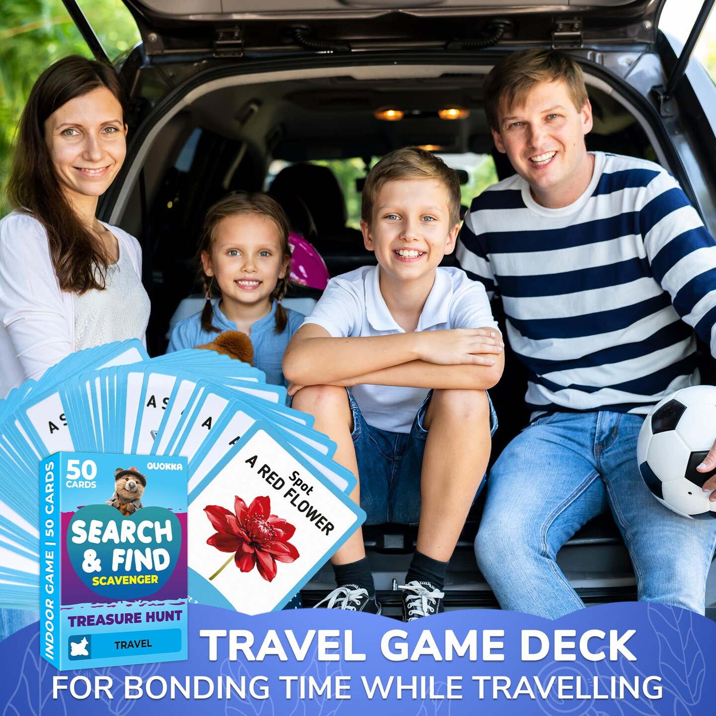 Scavenger Hunt Game 250 Cards for Kids | Indoor Outdoor Activities