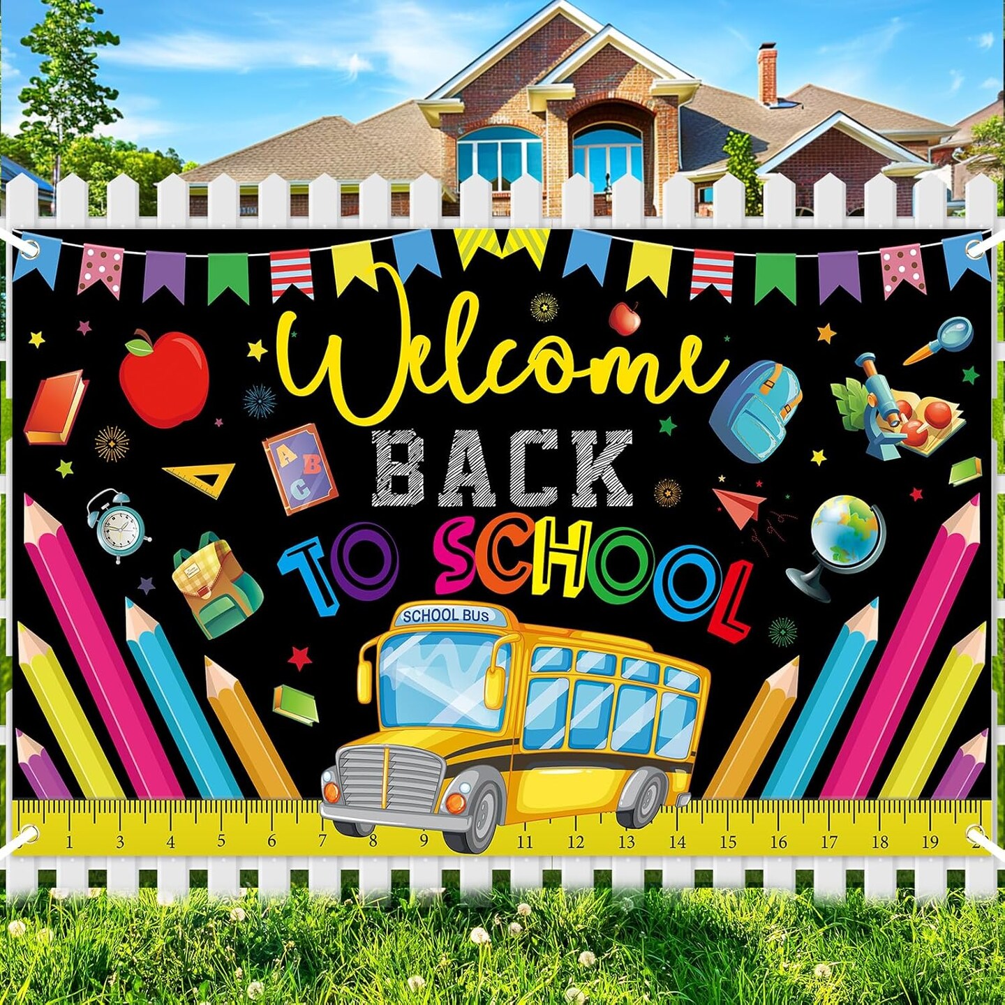 Welcome Back to School Decorations Welcome Back Banner