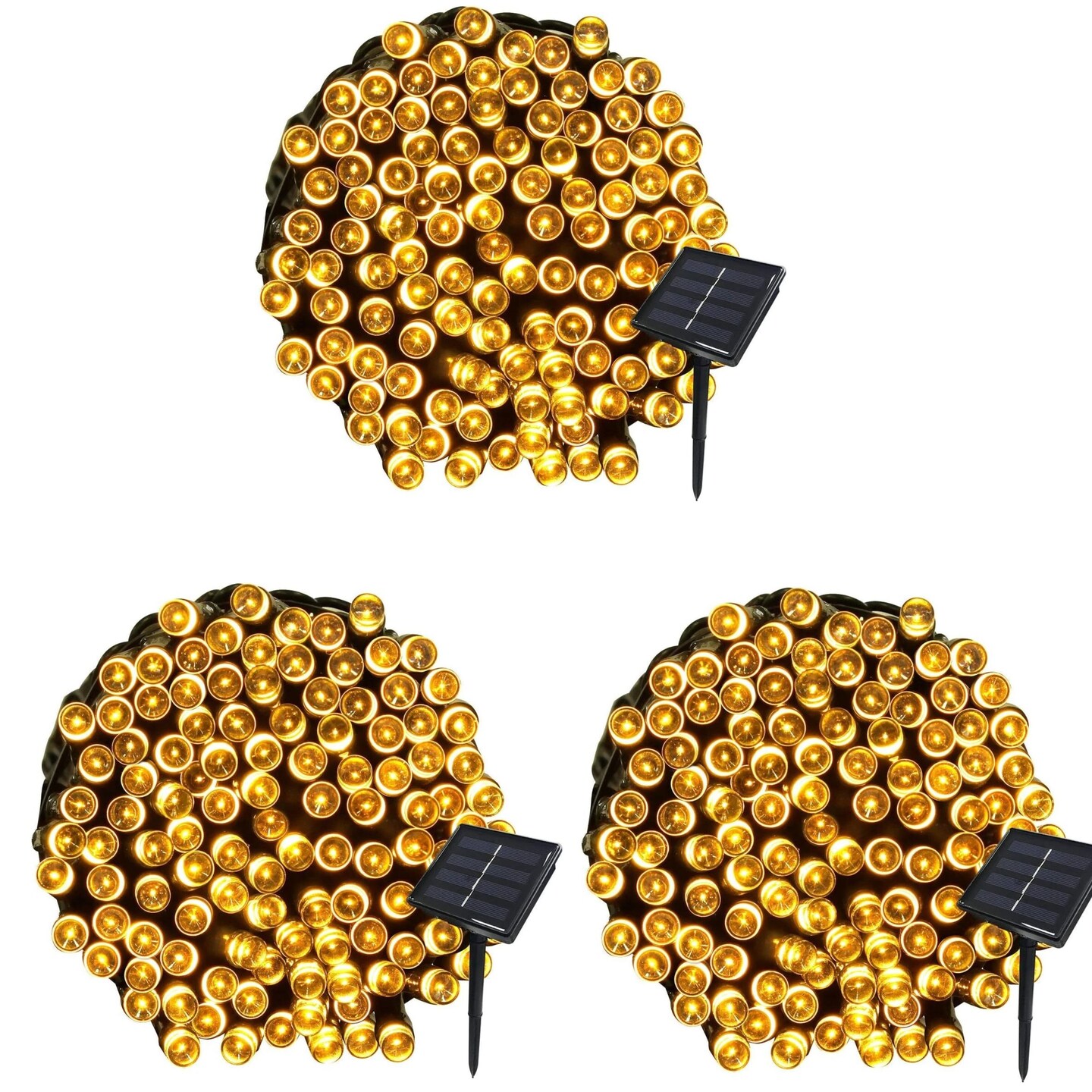 Solar Powered 500 LED String Lights Outdoor Fairy Wedding Decor