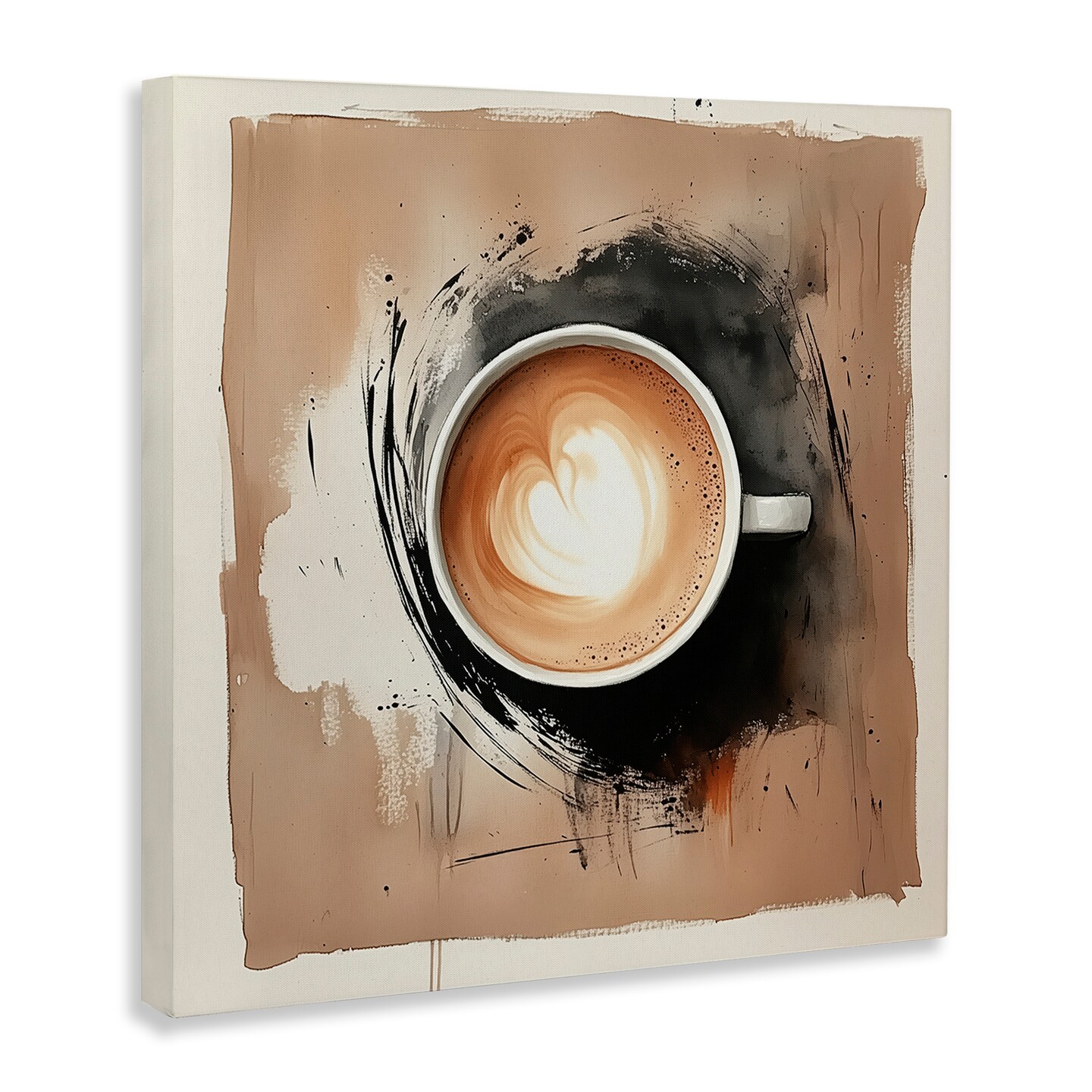 Stupell Industries Modern Coffee Love Canvas By Annabelle Hall