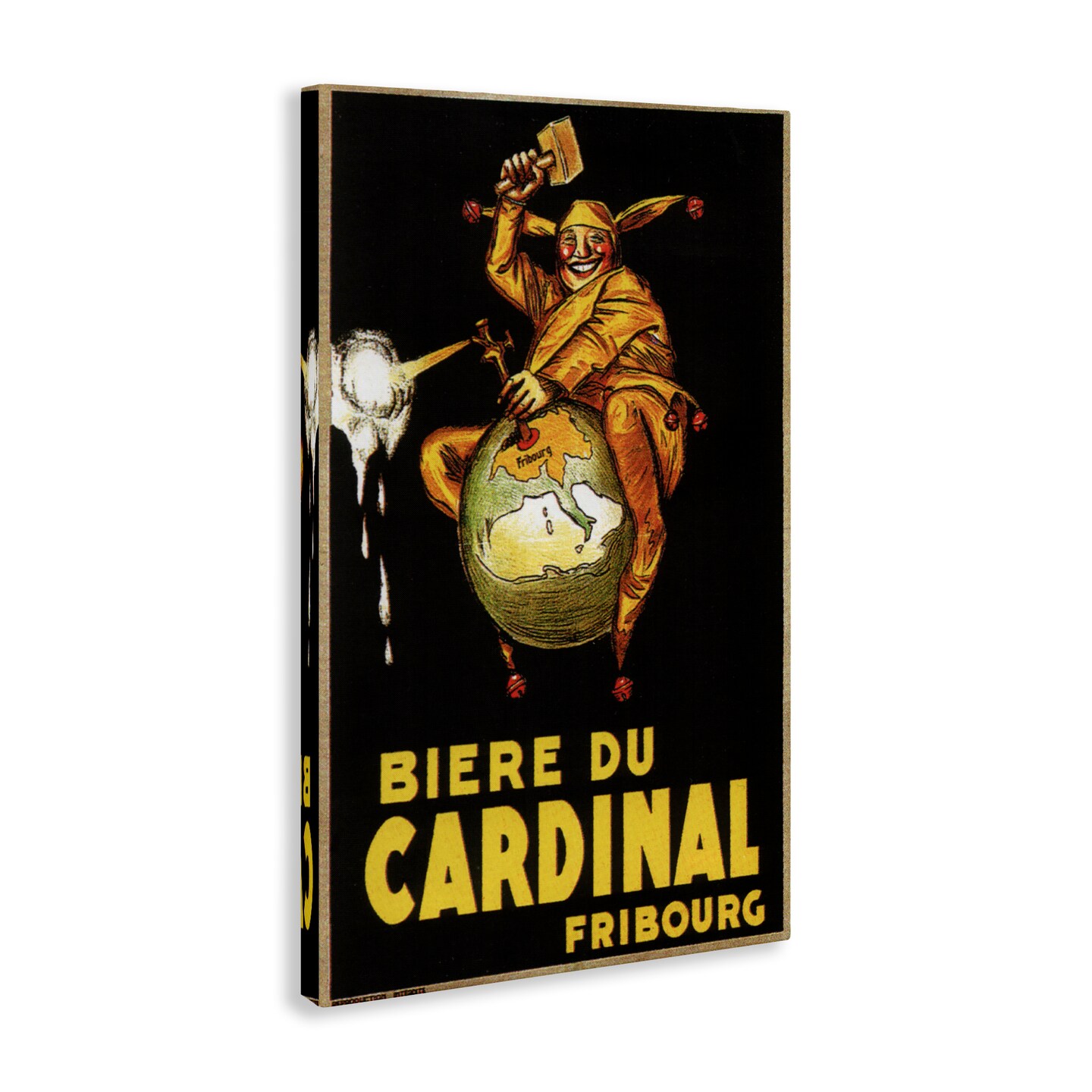 Stupell Industries Antique Cardinal Beer Poster Canvas By Marcus Jules