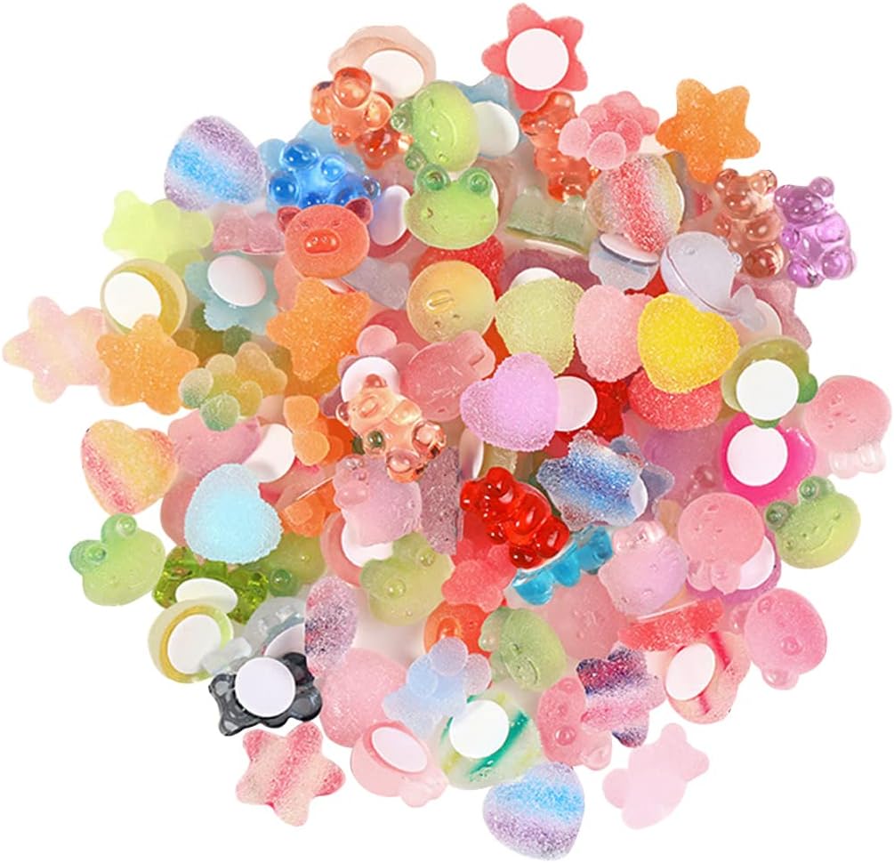 3D Clear Resin Stickers