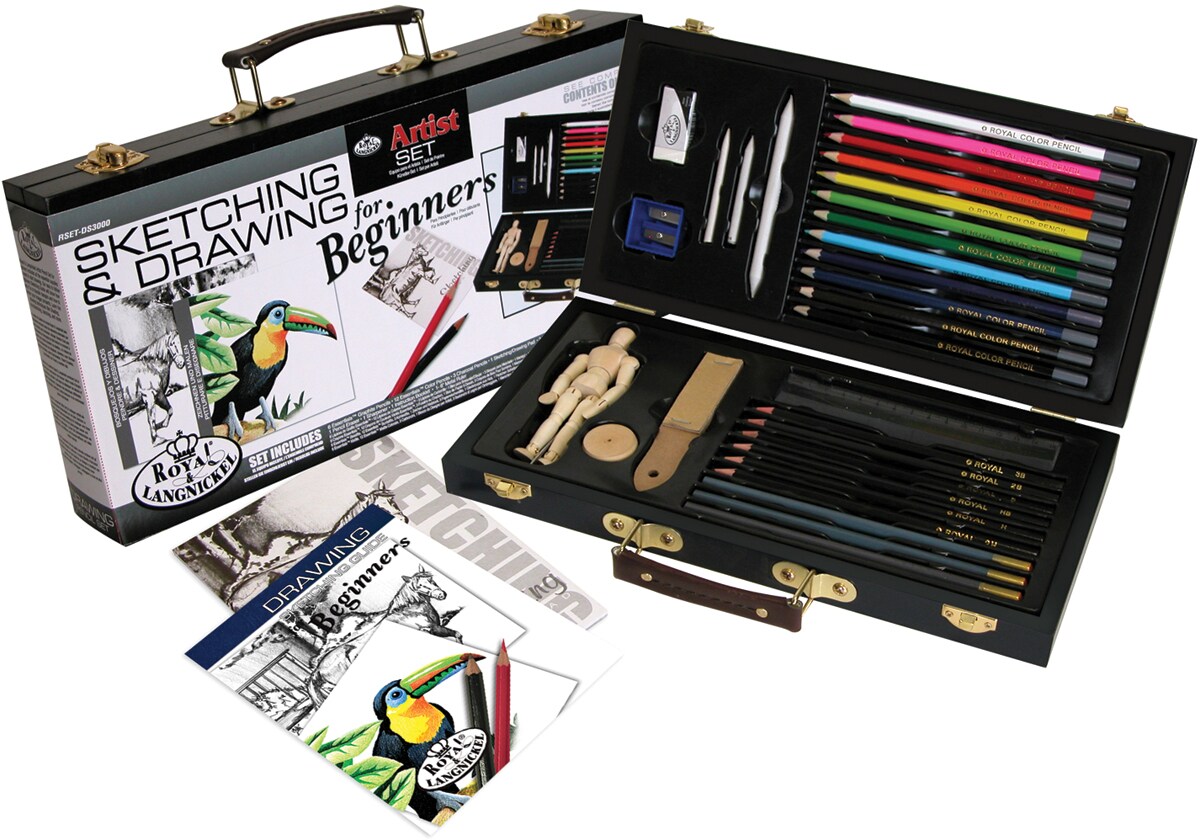 Royal & Langnickel(R) Artist Set For Beginners-Sketching & Drawing