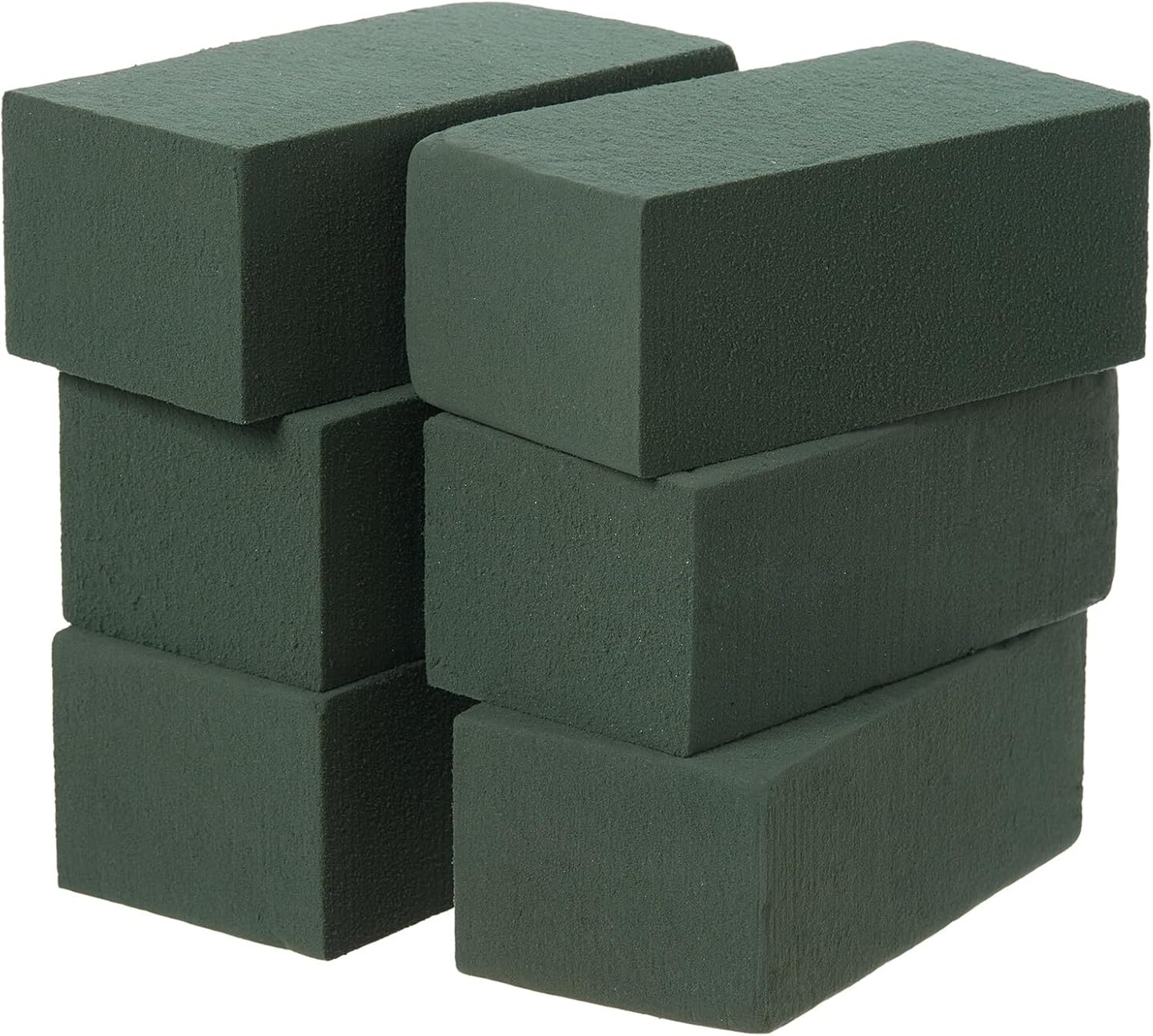 6x3x2.5 Inch Wet Floral Foam Blocks Rectangle