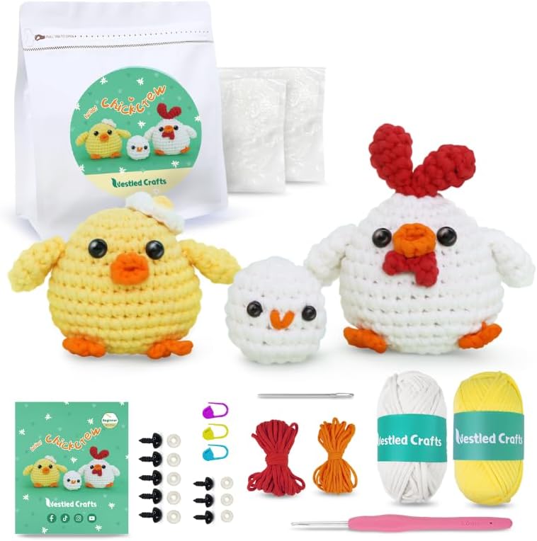 Amigurumi Crochet Animal Kit