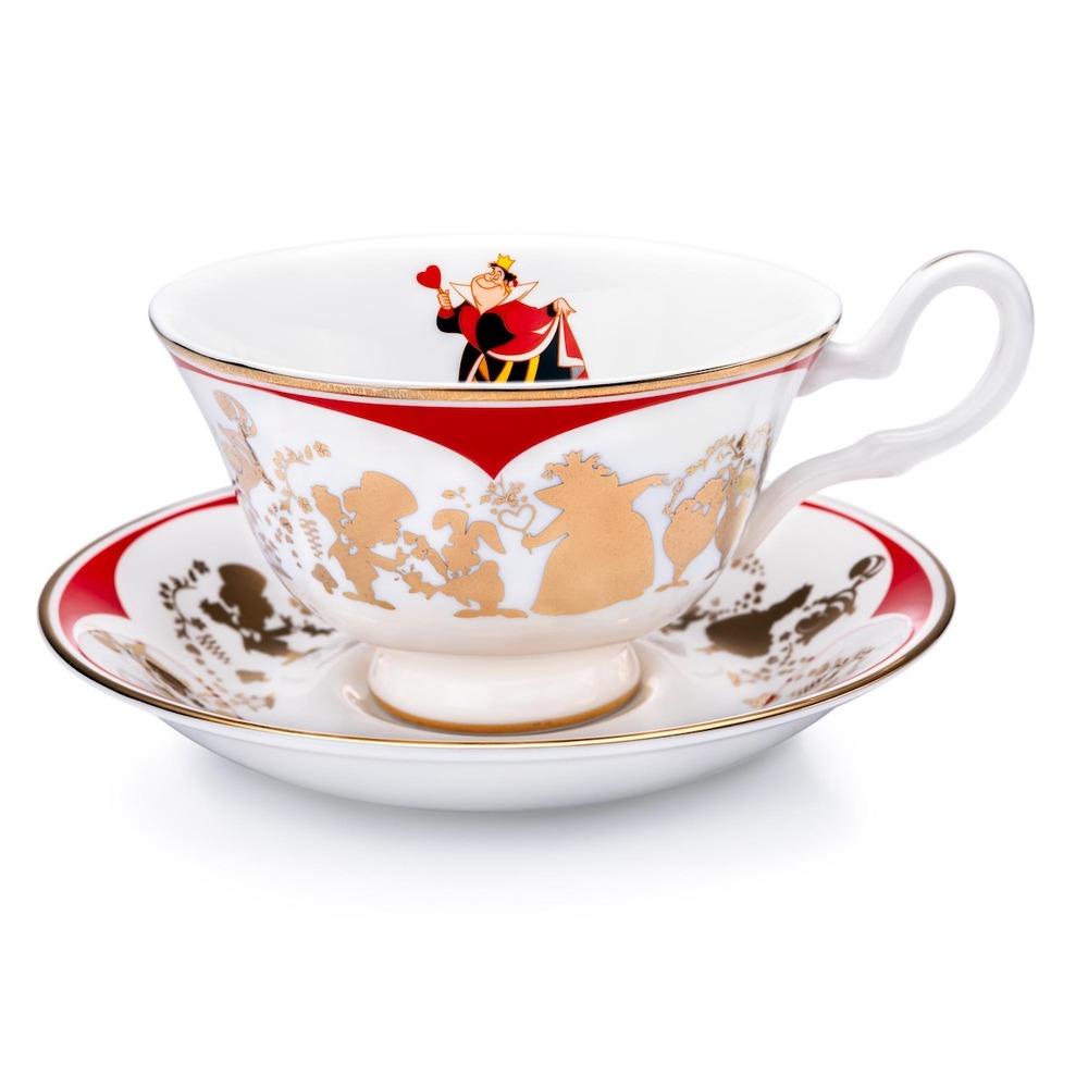 Disney English Ladies: Queen of Hearts Decorative Cup &#x26; Saucer
