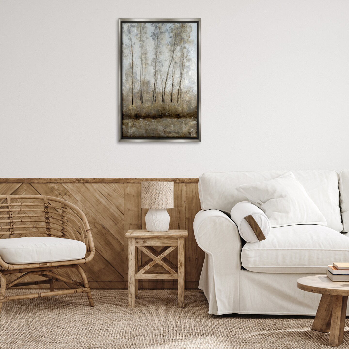 Stupell Industries Woodland Shimmering Light Floating Frame By Tim OToole