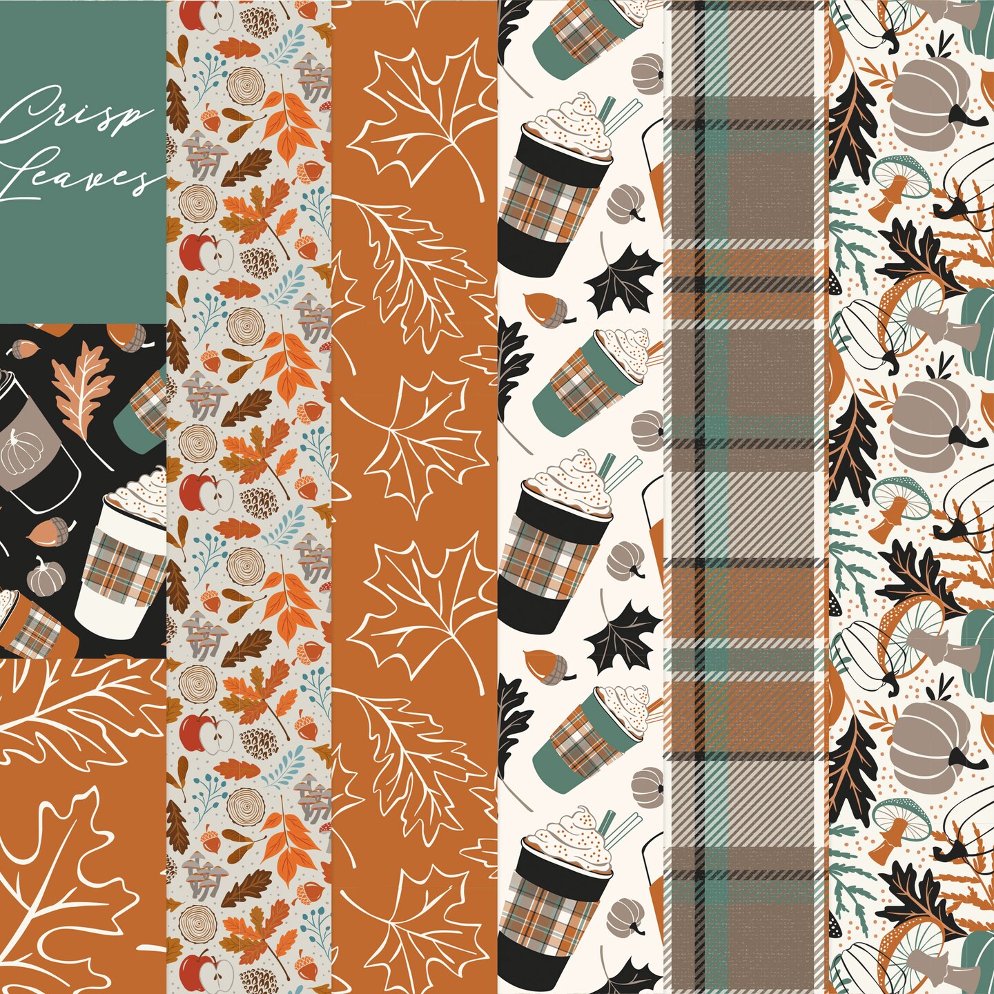 Pumpkin Spice Fall Paper Assortment