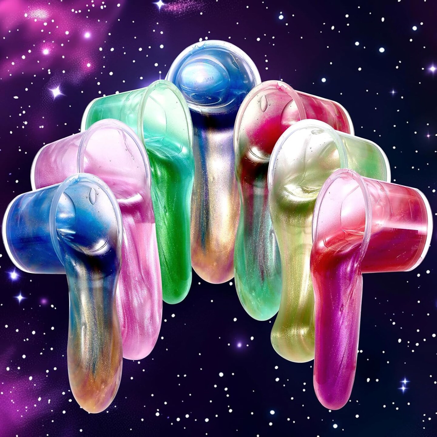 64 Packs Galaxy Slimes