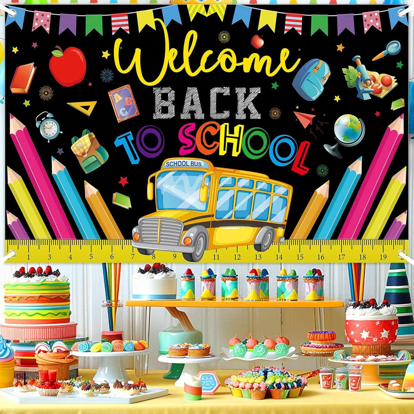 Welcome Back to School Decorations Welcome Back Banner